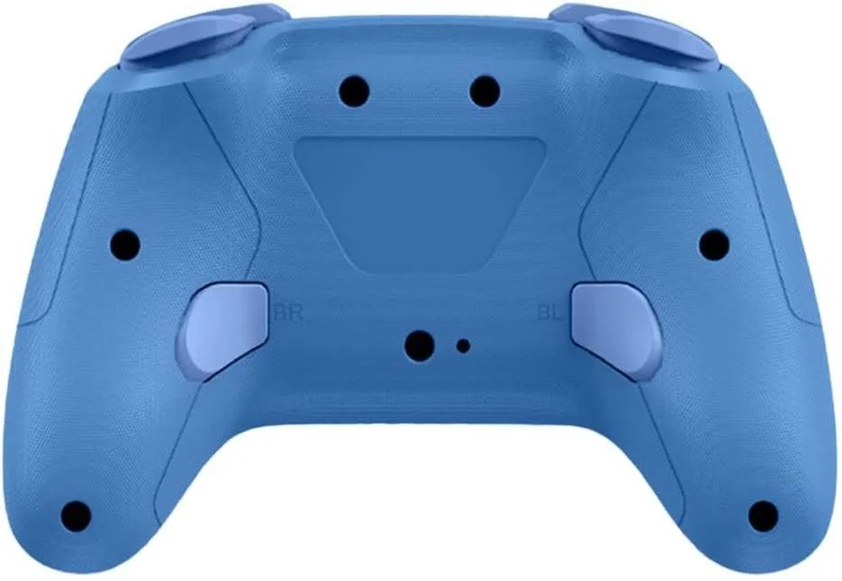 دسته بازی بی‌سیم GXM Alpha Pro RGB، درایو 6 محوره، برای نینتندو سوییچ/اندروید/IOS/کامپیوتر، سازگاری گسترده، اتصال سیمی و بی‌سیم، دانگل 2.4 هرتز، USB Type-C، آبی | Alpha Pro-Blue
