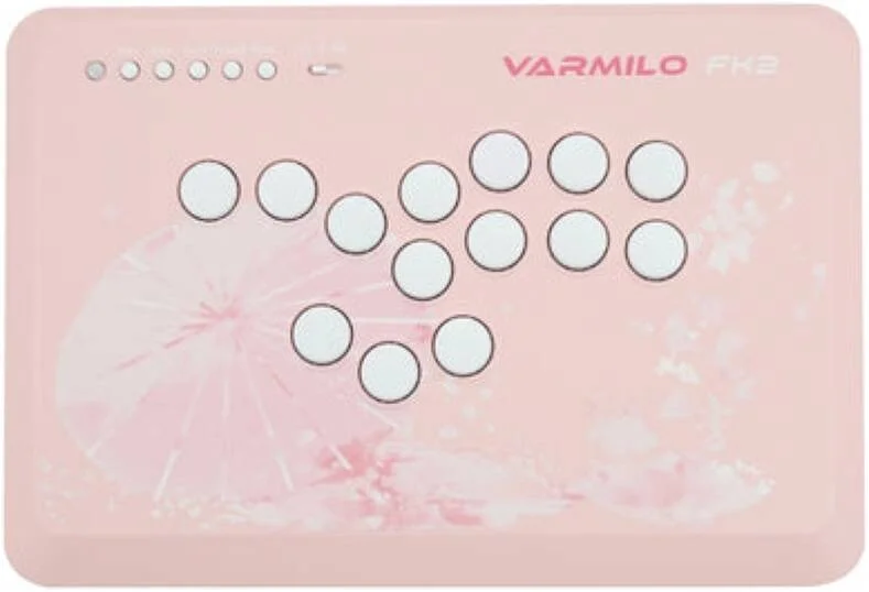 کیبورد بازی Varmilo FK2 با اولین سوئیچ های نقره ای القایی CHERRY MX، تریگرهای سریع، کنترلر بدون اهرم، قابل اعتماد و بادوام، Sakura | FK2 کیبورد بازی Varmilo FK2 با اولین سوئیچ های نقره ای القایی CHERRY MX، تریگرهای سریع، کنترلر بدون اهرم، قابل اعتماد و بادوام، Sakura | FK2
