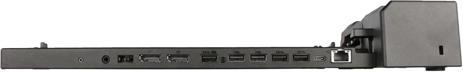 داک استیشن اصلی لنوو مشکی به همراه آداپتور 135 واتی برای ThinkPad T14, T14 Gen 1, T14s, T15 Gen 1 با پورت HDMI و 4 پورت داک استیشن اصلی لنوو مشکی به همراه آداپتور 135 واتی برای ThinkPad T14, T14 Gen 1, T14s, T15 Gen 1 با پورت HDMI و 4 پورت