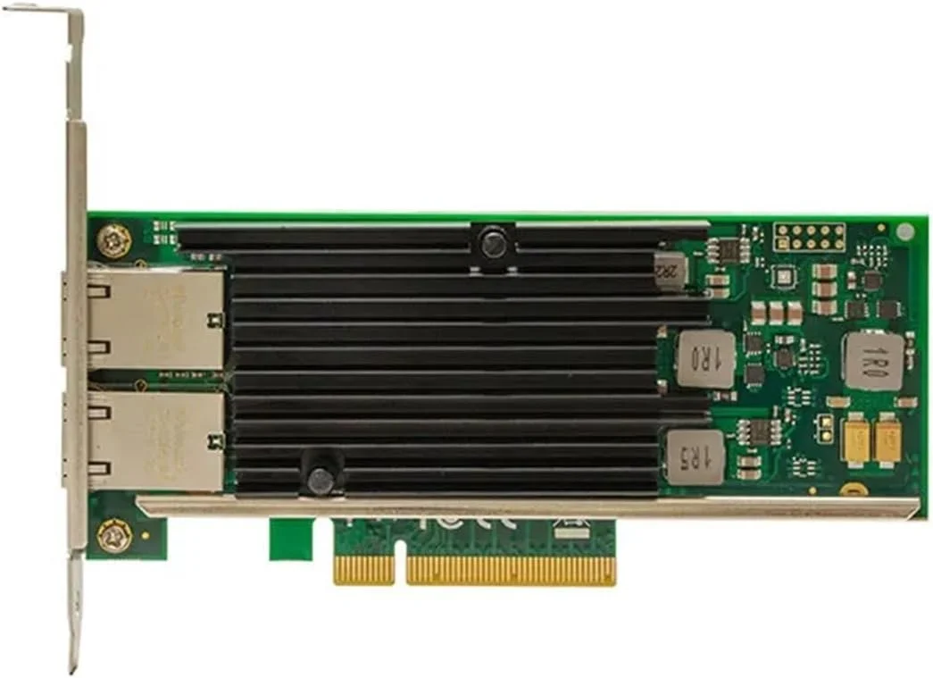 کارت شبکه اترنت X540 10G PCIEX8 با دو پورت RJ45 10Gbps