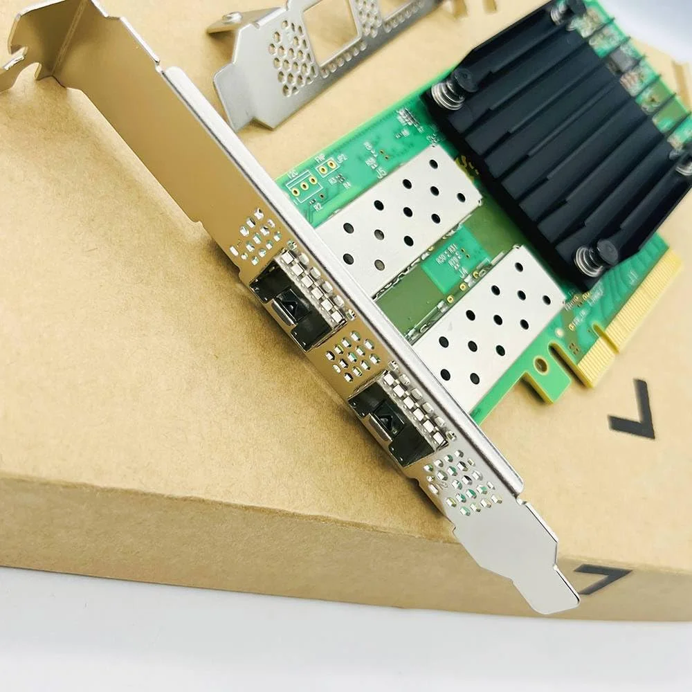 کارت شبکه دو پورت MCX512A-ACAT مناسب برای ConnectX-5 10/25GbE CX512A SFP28 PCIe3.0 x8