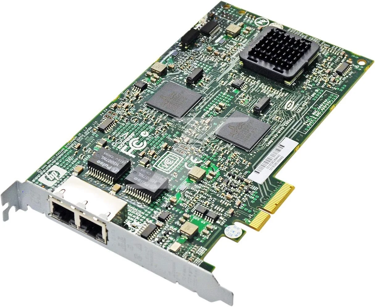 آداپتور سرور دو پورت گیگابیتی چند منظوره HPE HP 374443-001 NC380T PCIe