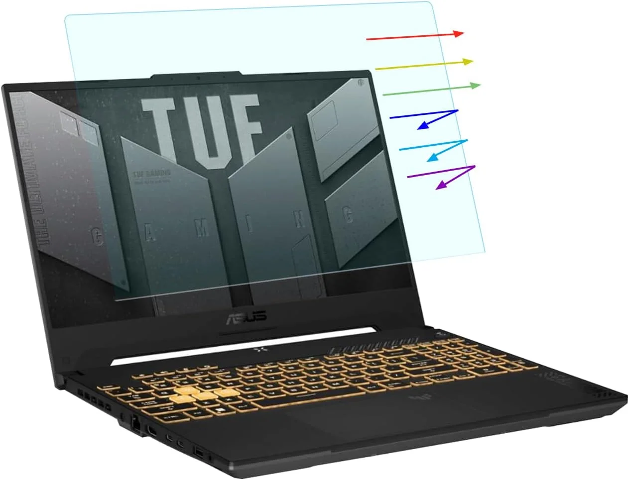 محافظ صفحه نمایش 15.6 اینچی ضد نور آبی YINOVEEN برای لپ تاپ های گیمینگ ASUS TUF 15.6 اینچی، ASUS VivoBook 15، ZenBook 15/ ZenBook Pro 15، Rog Zephyrus G15، TUF A15 F15 با فیلتر مسدود کننده نور آبی محافظ صفحه نمایش 15.6 اینچی ضد نور آبی YINOVEEN برای لپ تاپ های گیمینگ ASUS TUF 15.6 اینچی، ASUS VivoBook 15، ZenBook 15/ ZenBook Pro 15، Rog Zephyrus G15، TUF A15 F15 با فیلتر مسدود کننده نور آبی