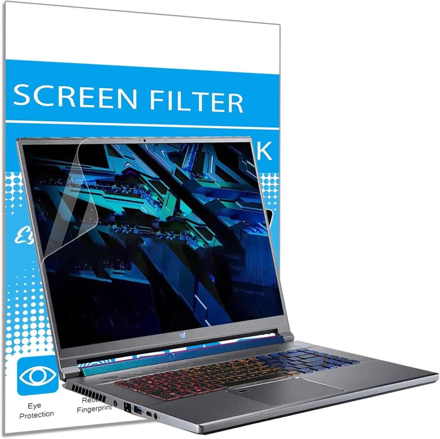 محافظ صفحه نمایش ضد بازتاب نور 2 عددی برای لپ تاپ 16 اینچی ایسر، Swift X 16/Swift Edge 16، Nitro 16، Predator Helios 16/Predator Triton 500 SE، محافظ فیلتر نور UV و مراقبت از چشم محافظ صفحه نمایش ضد بازتاب نور 2 عددی برای لپ تاپ 16 اینچی ایسر، Swift X 16/Swift Edge 16، Nitro 16، Predator Helios 16/Predator Triton 500 SE، محافظ فیلتر نور UV و مراقبت از چشم