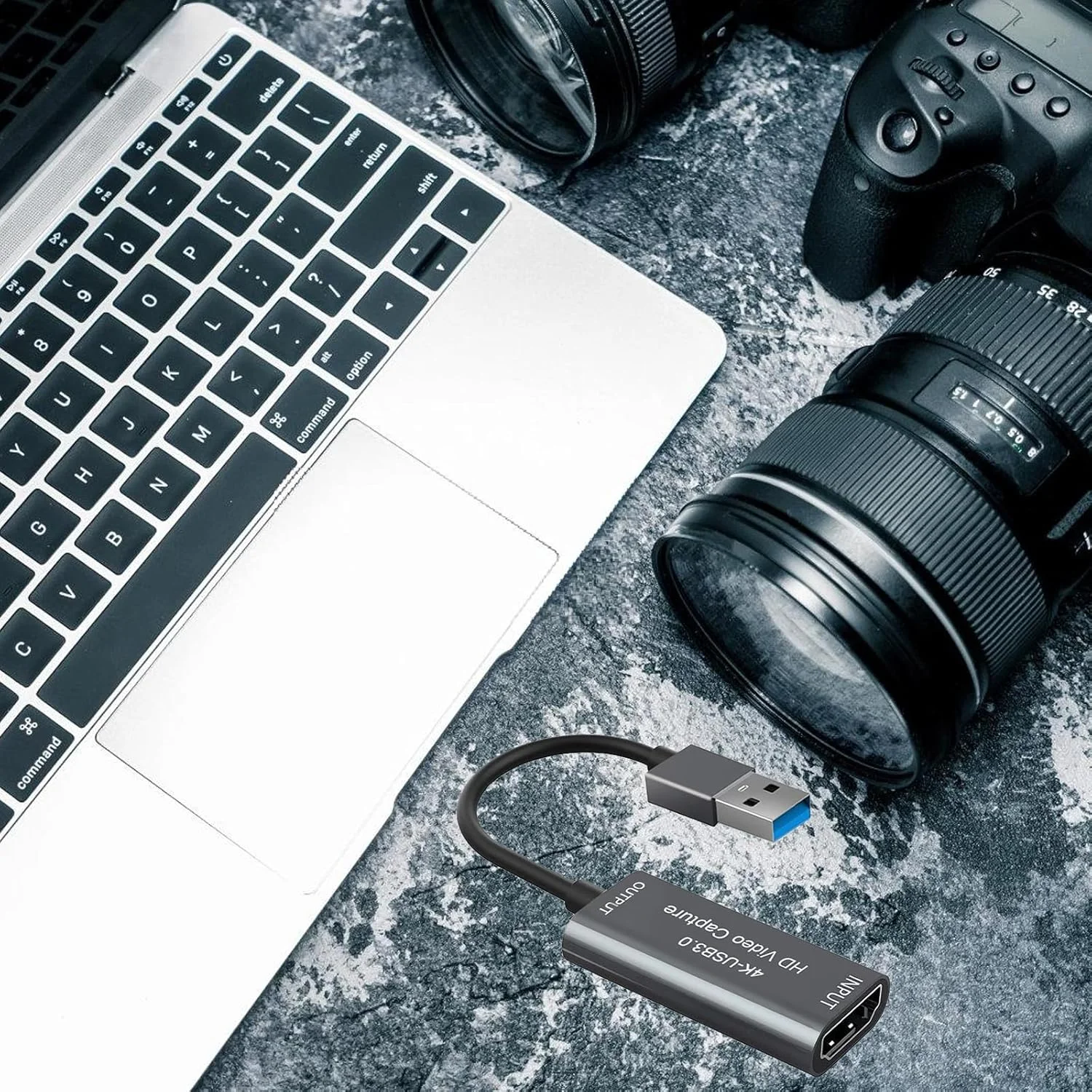 کارت کپچر بازی USB3.0 با ورودی 4K60 هرتز و خروجی ویدیو 4k18 فریم بر ثانیه برای استریم سریع در رایانه شخصی