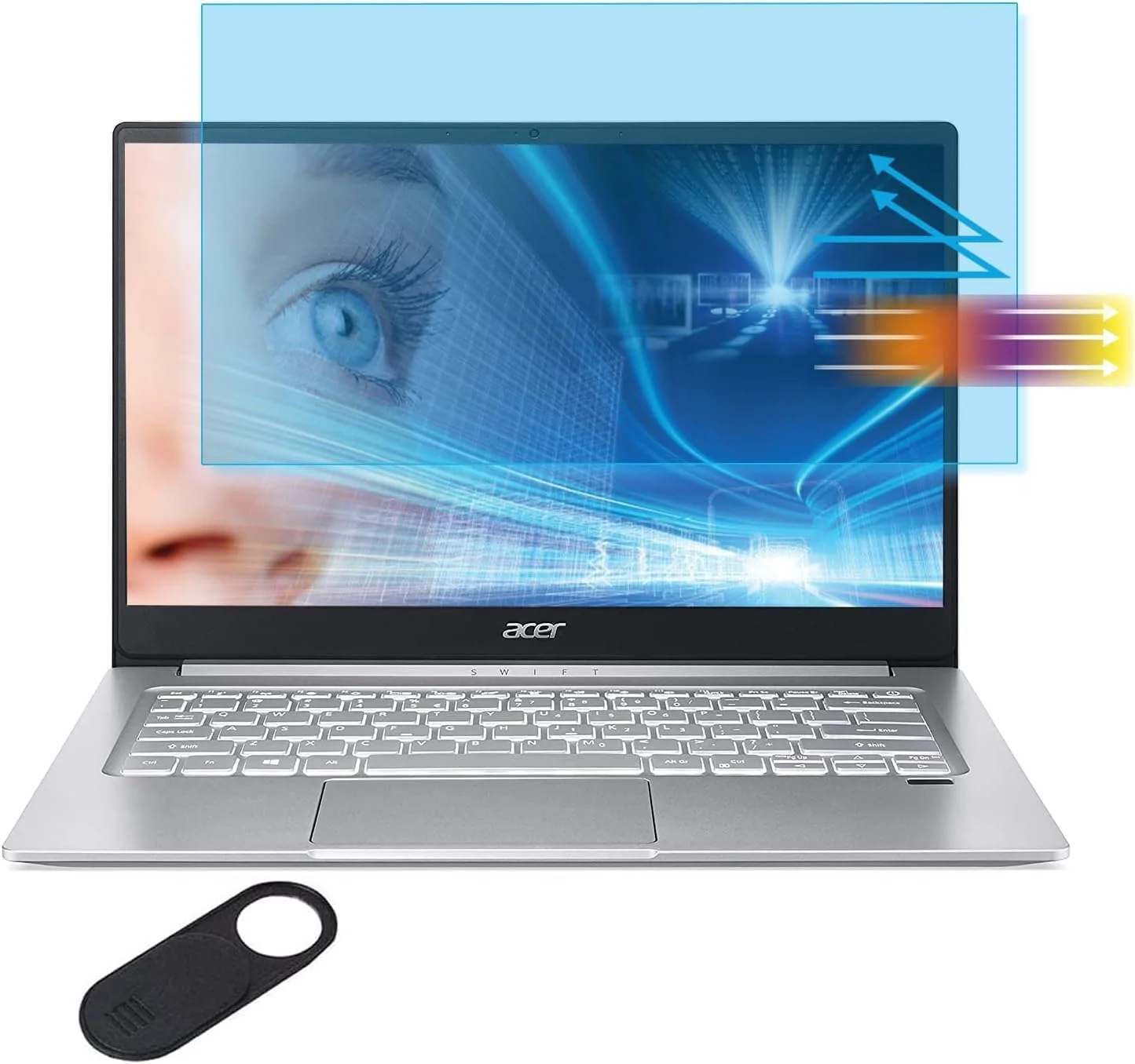 محافظ صفحه نمایش ضد نور آبی برای لپتاپهای Acer Aspire 14 AI/Aspire Spin 14/Aspire Go 14/Aspire 14/Aspire Vero 14, Swift 14 AI/Swift X 14/Swift Go 14/Go 14 AI, Aspire 5 A514-56M (مناسب مدلهای قدیمیتر نیست) محافظ صفحه نمایش ضد نور آبی برای لپتاپهای Acer Aspire 14 AI/Aspire Spin 14/Aspire Go 14/Aspire 14/Aspire Vero 14, Swift 14 AI/Swift X 14/Swift Go 14/Go 14 AI, Aspire 5 A514-56M (مناسب مدلهای قدیمیتر نیست)