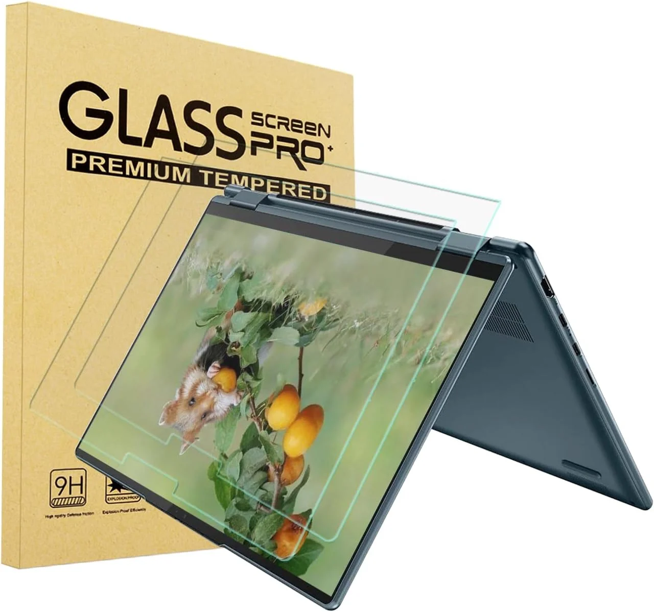 محافظ صفحه نمایش شیشه ای حرارت دیده i-Tensodo، بسته 2 عددی، مناسب برای لپ تاپ 14 اینچی Lenovo Yoga 7 14/ 7i 14 با صفحه لمسی (مدل 2023 و 2022)، نسبت تصویر 16:10، 2.5D، شفافیت HD، سختی 9H محافظ صفحه نمایش شیشه ای حرارت دیده i-Tensodo، بسته 2 عددی، مناسب برای لپ تاپ 14 اینچی Lenovo Yoga 7 14/ 7i 14 با صفحه لمسی (مدل 2023 و 2022)، نسبت تصویر 16:10، 2.5D، شفافیت HD، سختی 9H