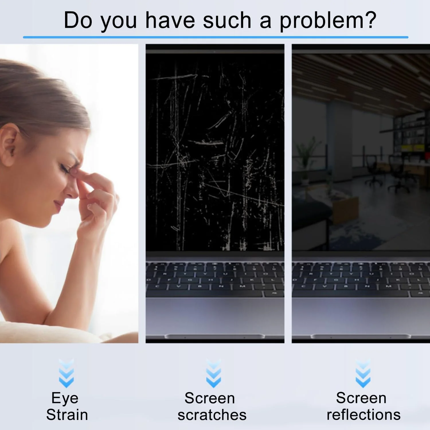 محافظ صفحه نمایش مات ضد انعکاس نور برای لپ تاپ های HP Spectre x360 14-ef 14t-ef 14t-ea 14-ea 14t-ef000/ef200 14-ef2047nr 14t-ea200/ea100 14-ea0047nr 14-ea2035nr با صفحه نمایش 13.5 اینچی - بسته 2 عددی