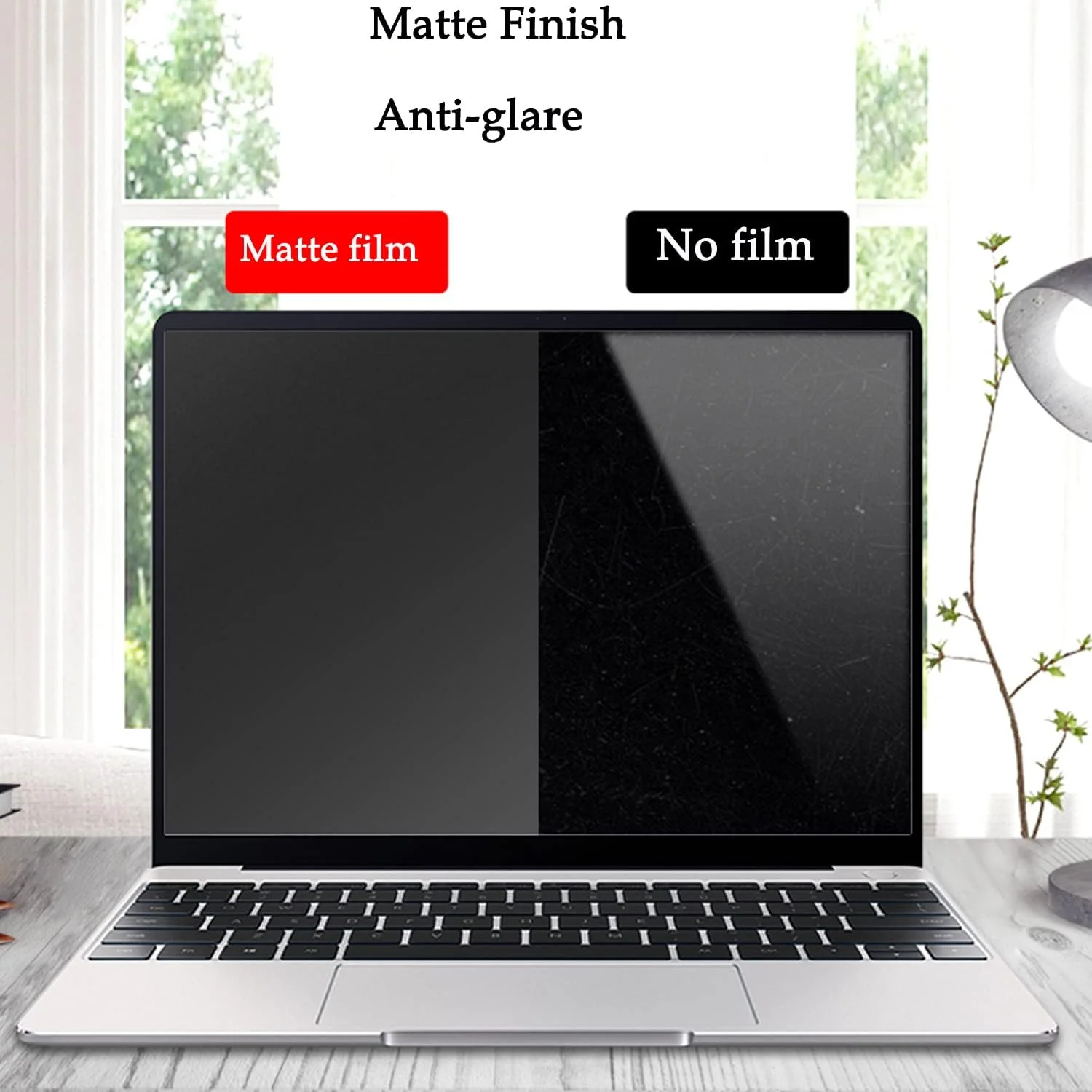 محافظ صفحه نمایش حریم خصوصی طراحی شده برای لپ تاپ 14 اینچی لمسی Lenovo ThinkPad X1 Carbon Gen 10، فیلم ضد جاسوسی مات محافظ TPU