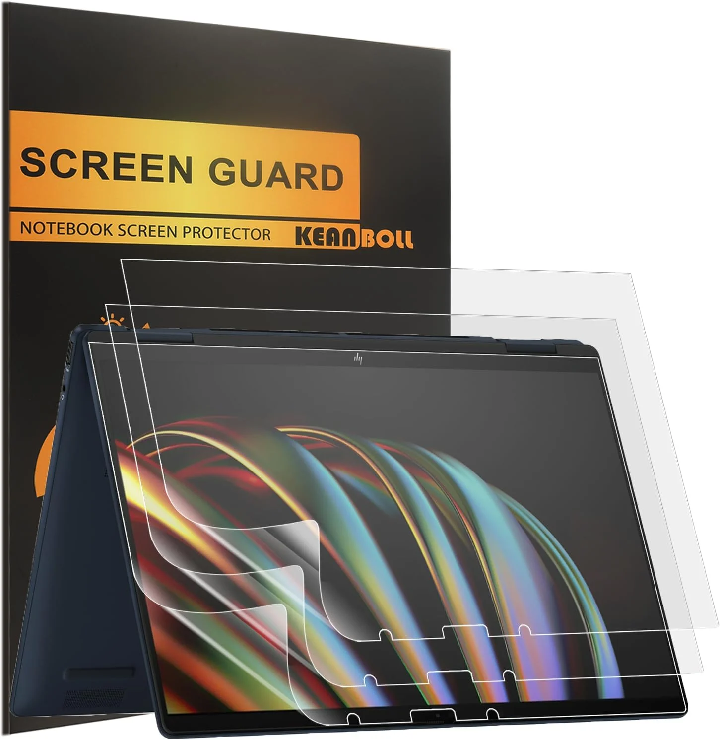 محافظ صفحه نمایش مات ضد اثر انگشت KEANBOLL بسته 3 عددی مناسب برای لپ تاپ لمسی HP Envy x360 14 2-in-1 (سری 14-FA/FC)