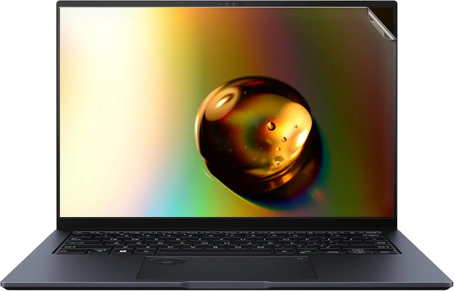 محافظ صفحه نمایش مات kwmobile سازگار با ASUS Zenbook 14 OLED 2024 14" - محافظ صفحه نمایش - فیلم محافظ صفحه نمایش ضد انعکاس