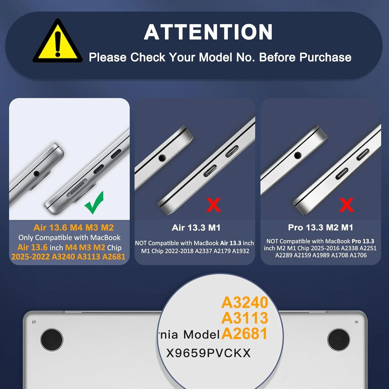 کاور محافظ سازگار با مک بوک ایر ۱۳ اینچ مدل های A3240 A3113 A2681 (۲۰۲۲-۲۰۲۵)، شامل کاور هارد، روکش کیبورد، محافظ صفحه نمایش و کیف، آبی-سبز