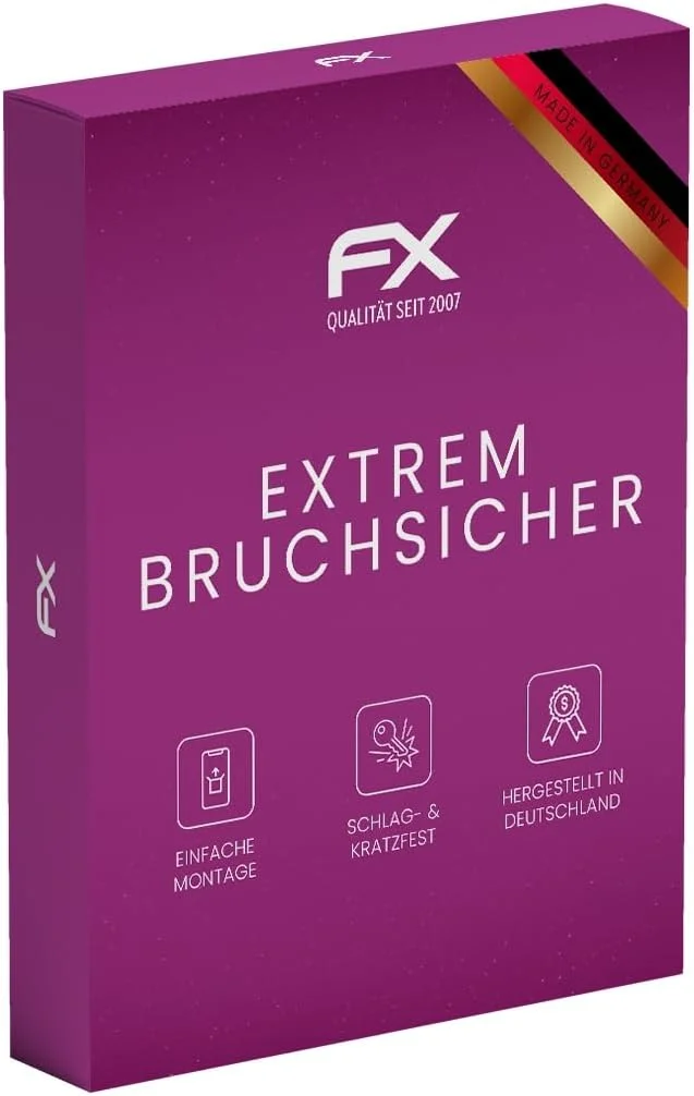 atFoliX Glasfolie kompatibel mit Framework Laptop 13 2025 Displayfolie, 9H Hybrid-Glass FX Schutzpanzer Folie