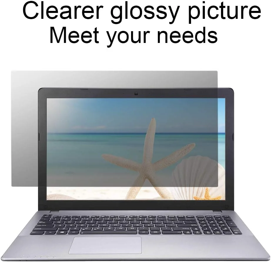محافظ صفحه نمایش حریم خصوصی 14 اینچی Yctze، محافظ صفحه نمایش لپ تاپ رومیزی 14 اینچی، فیلم ضد تابش نور برای لپ تاپ های رومیزی