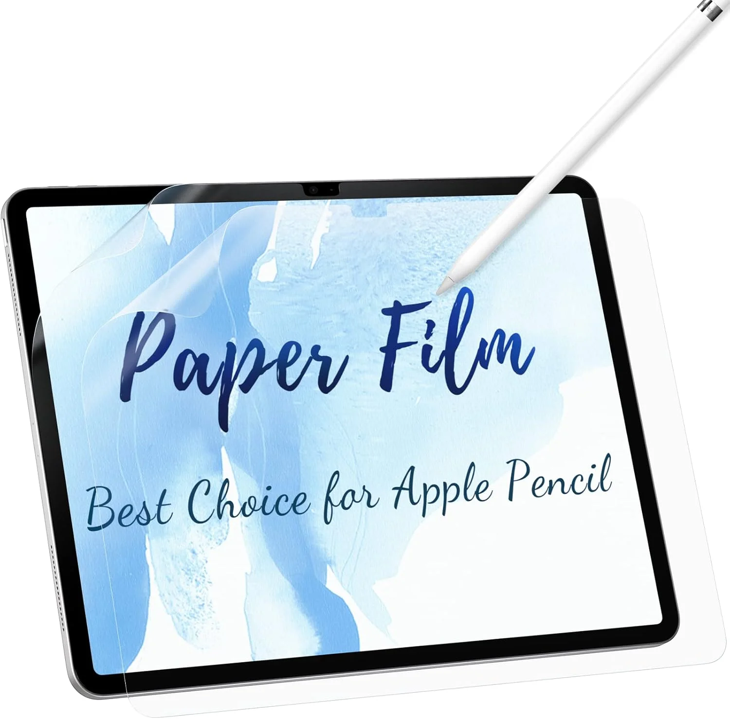 محافظ صفحه نمایش آیپروکو [بسته 2 عددی] مناسب آیپد نسل 10 با صفحه نمایش 10.9 اینچ، سازگار با کاغذ، محافظ صفحه نمایش مات برای طراحی و نوشتن، ضد تابش نور آبی