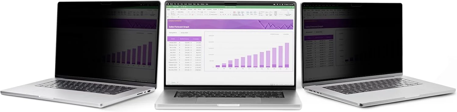 محافظ صفحه نمایش لمسی 14.1 اینچی لپ تاپ StarTech.com با نسبت تصویر 16:10، فیلتر حریم خصوصی، فیلتر نور آبی، تاشو