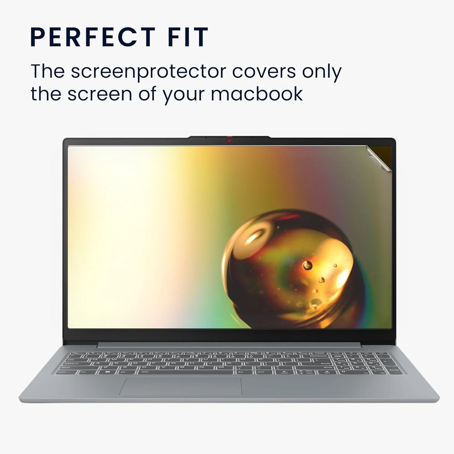 محافظ صفحه نمایش مات kwmobile سازگار با Lenovo IdeaPad Slim 3i 15.6" - محافظ صفحه نمایش - فیلم محافظ صفحه نمایش ضد انعکاس