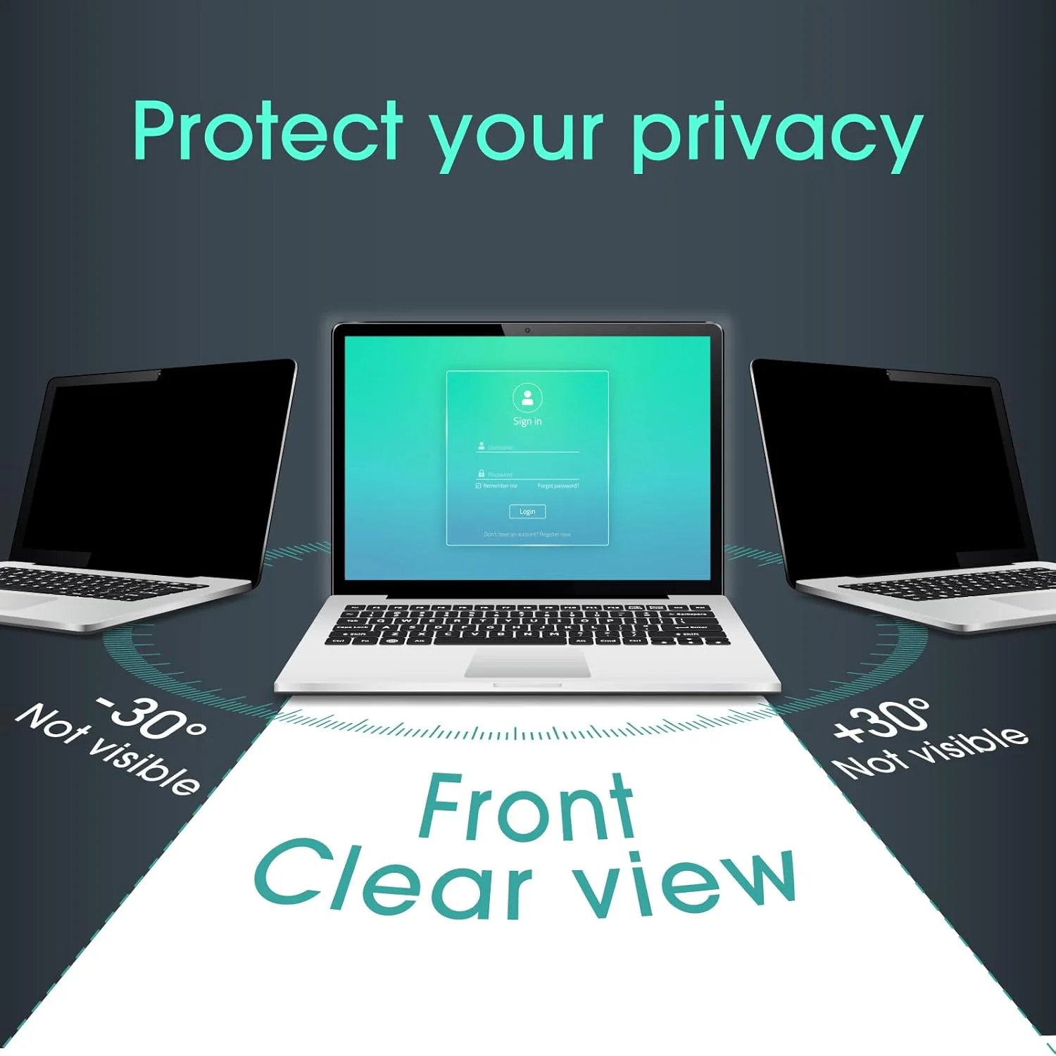 محافظ صفحه نمایش حریم خصوصی مغناطیسی لپ تاپ بلموند، 33.8 سانتی متر (13.3 اینچ)، 16:10، محافظ صفحه نمایش ضد تابش و کاهش نور آبی، 1 عدد