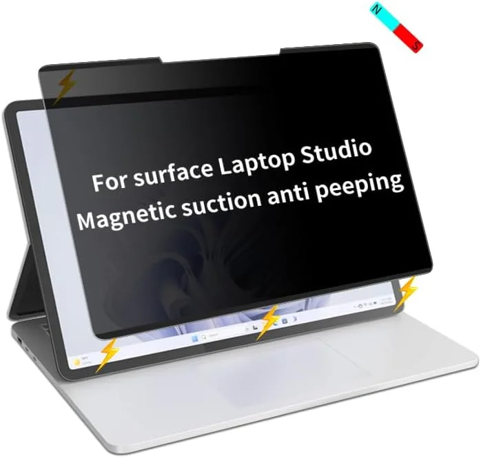 محافظ صفحه نمایش حریم خصوصی مغناطیسی - برای سرفیس لپ تاپ استودیو (14.4 اینچ)