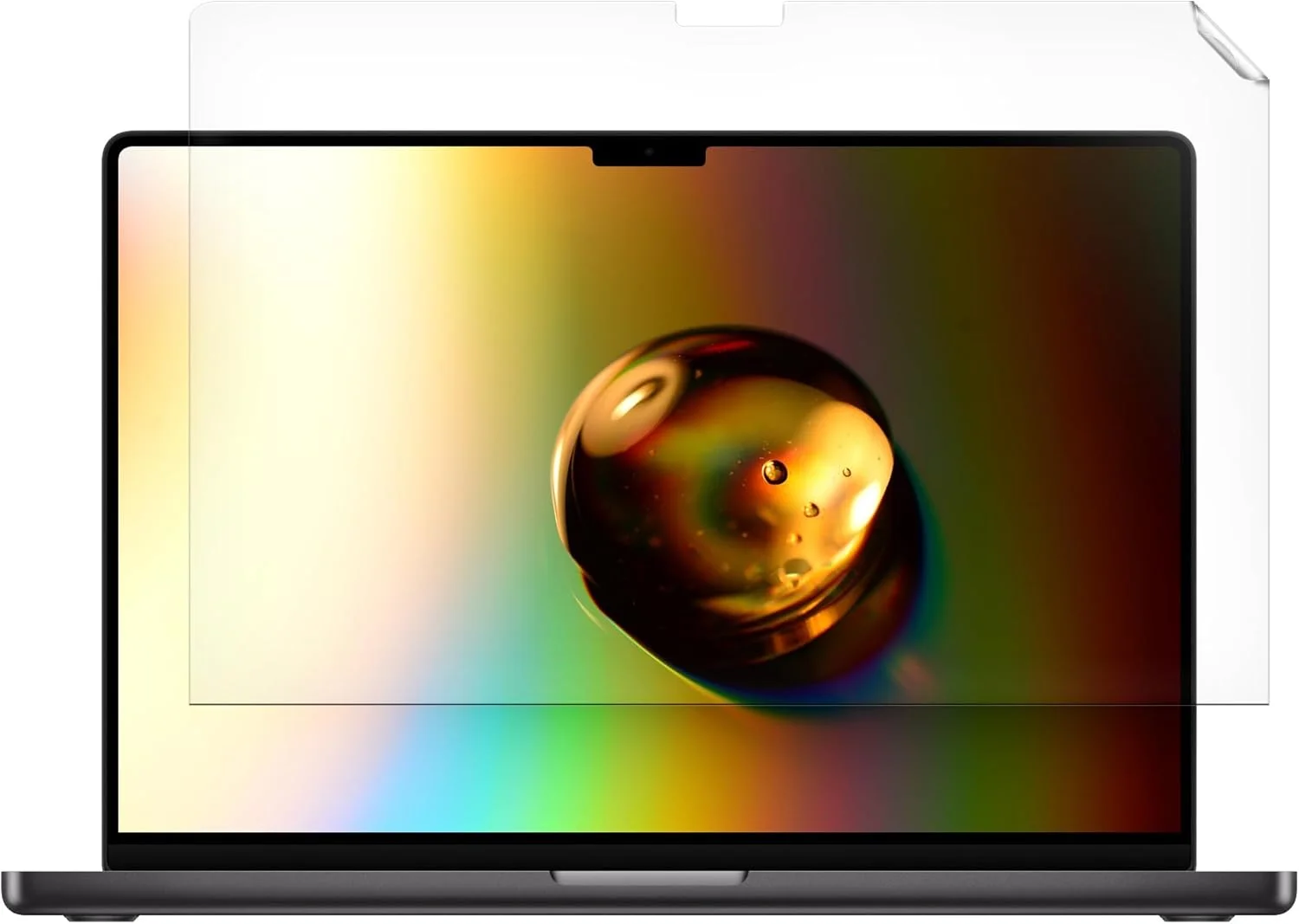 محافظ صفحه نمایش مات kwmobile سازگار با Apple MacBook Pro 14.2 2024 M4 A3112 / A3185 / A3401 - محافظ صفحه نمایش - ضد انعکاس