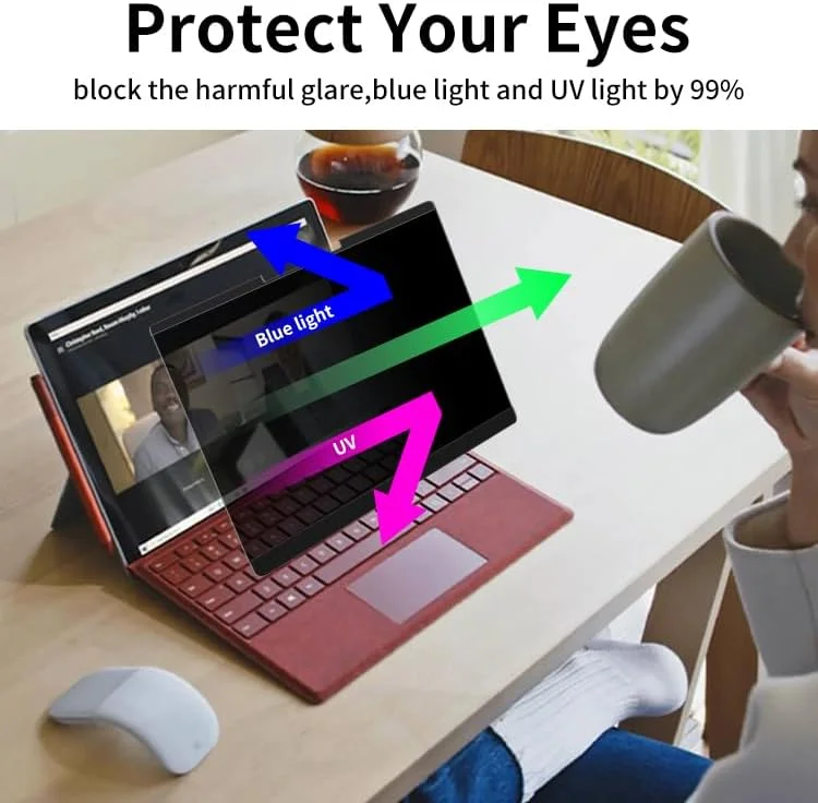 محافظ صفحه نمایش حریم خصوصی مغناطیسی - برای سرفیس لپ تاپ استودیو (14.4 اینچ)
