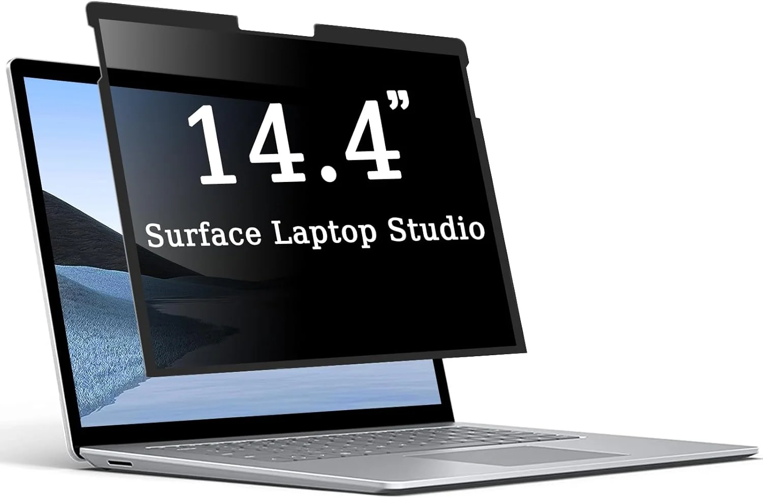 محافظ صفحه نمایش حریم خصوصی جداشدنی و قابل استفاده مجدد ZOEGAA برای Surface Laptop Studio 14.5 اینچ، نصب آسان، ضد تابش نور، ضد نور آبی، Microsoft Surface Laptop Studio 2