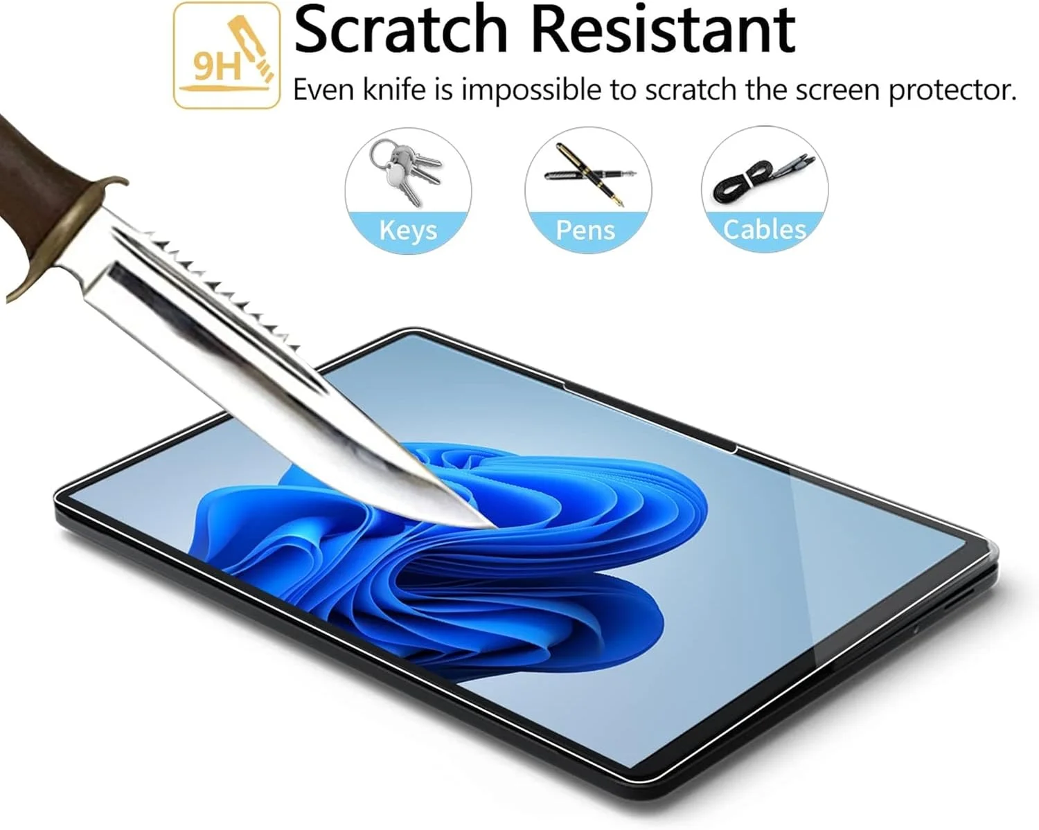 محافظ صفحه نمایش MEGOO (2 عدد) برای سرفیس لپ تاپ استودیو 2 / سرفیس لپ تاپ استودیو 14.4 اینچی، سختی 9H / واکنش بالا / محافظ صفحه نمایش با شفافیت بالا