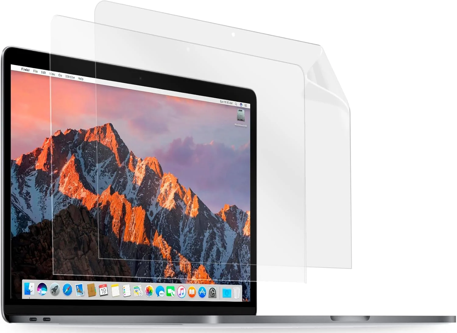 MyGadget 2x محافظ صفحه نمایش شفاف سازگار با Apple MacBook Pro 15 اینچ [از سال 2016] - محافظ صفحه نمایش
