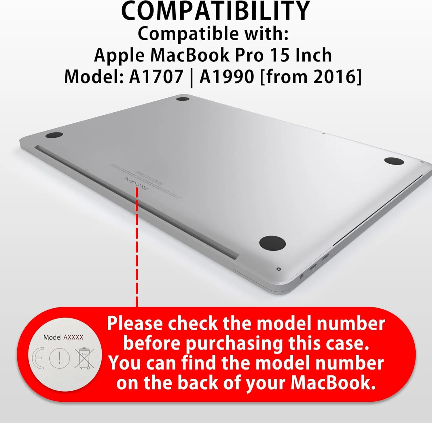 محافظ صفحه نمایش شفاف [Klar] سازگار با Apple MacBook Pro 15 اینچ [از سال 2016]