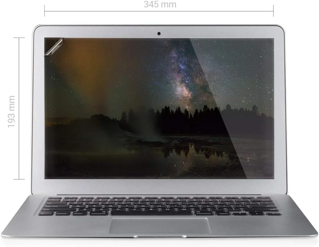 محافظ صفحه نمایش مات لپ تاپ یونیورسال kwmobile برای نوت بوک های 39.6 سانتی متری 15.6 اینچی