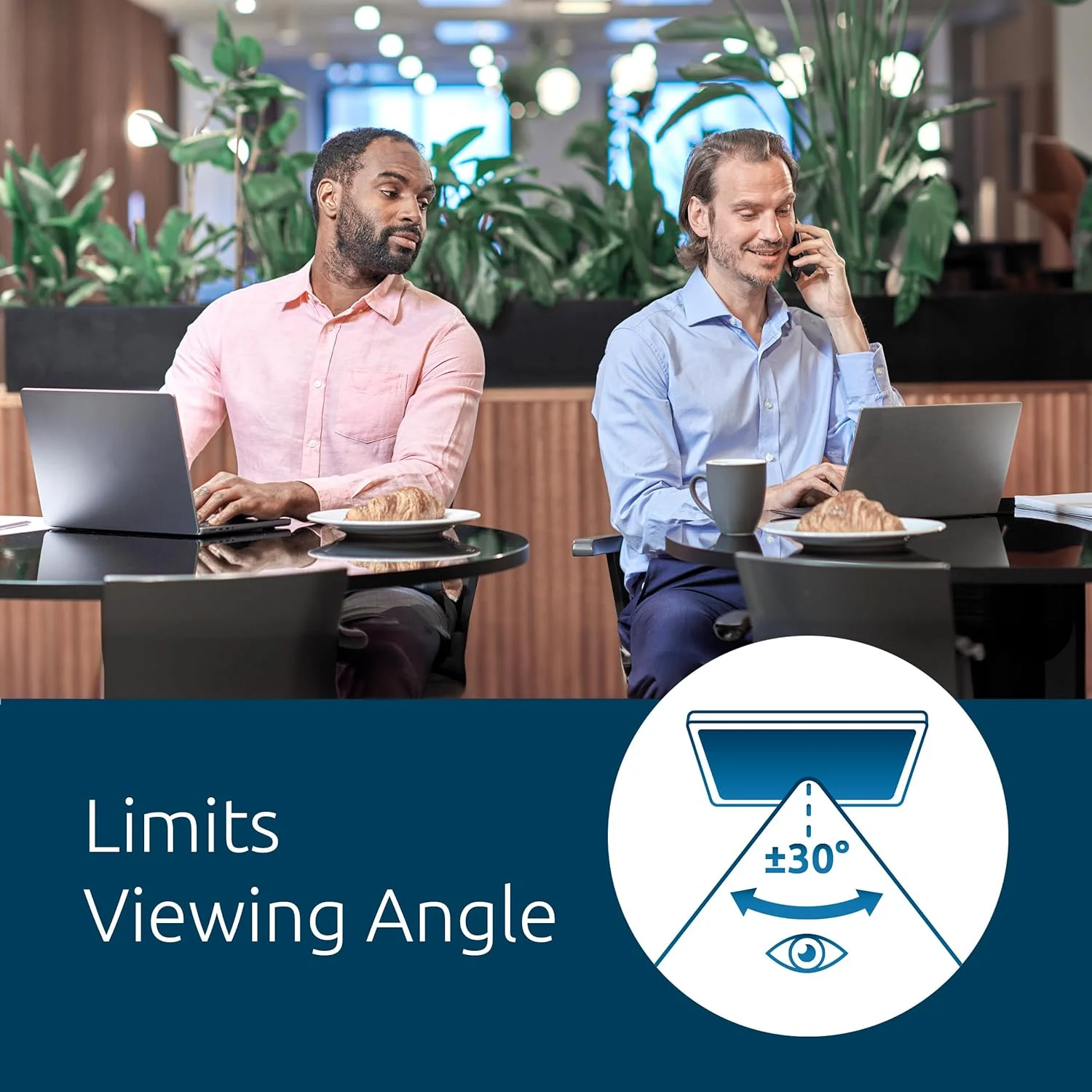 محافظ صفحه نمایش لپ تاپ Kensington، فیلم محافظ قابل جابجایی برای لپ تاپ/تبلت های 14 اینچی 16:9، پوشش ضد تابش، قابل استفاده در هر دو طرف، فیلتر نور آبی برای جلوگیری از خستگی چشم (628333)