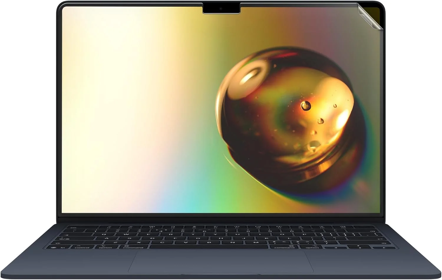 محافظ صفحه نمایش مات kwmobile سازگار با Apple MacBook Air 13 M4 2025 A3240 - محافظ صفحه نمایش