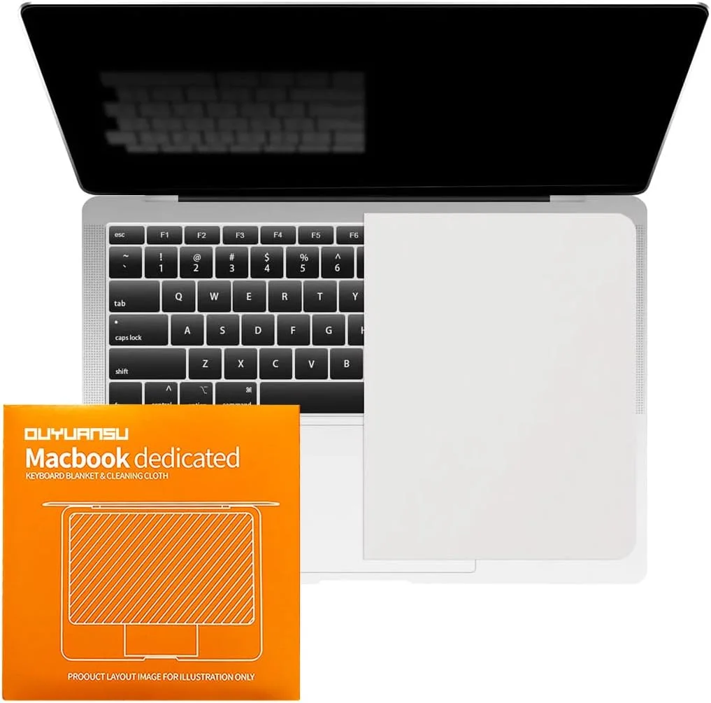 دستمال تمیز کننده صفحه نمایش برای محافظت از صفحه نمایش در برابر آلودگی روی صفحه کلید لپ تاپ، سازگار با لپ تاپ 15 اینچ، 16 اینچ (15/16 اینچ)