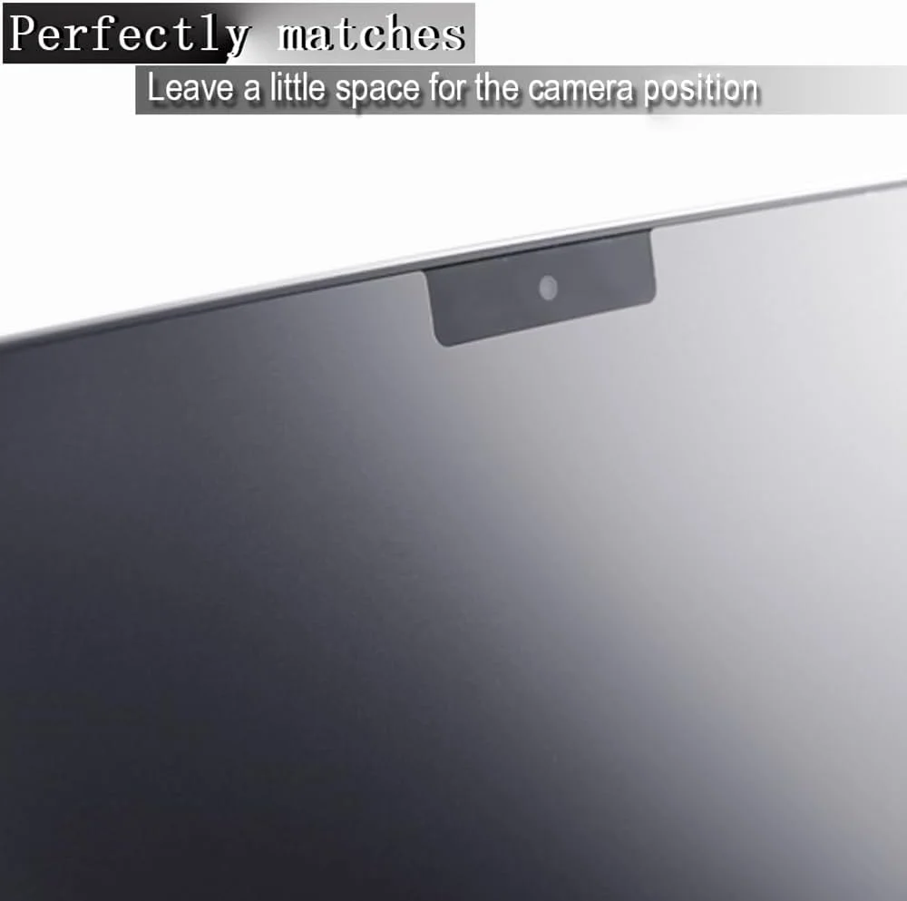 دو عدد محافظ صفحه نمایش مات ضد تابش نور برای مک بوک پرو ۱۴ اینچی مدل های ۲۰۲۵ و ۲۰۲۳ (تراشه های M5/M3/M3 Pro/Max) A3434 و A2918 و A2992، ضد انعکاس و ضد خش با سختی 5H، لوازم جانبی محافظ لپ تاپ