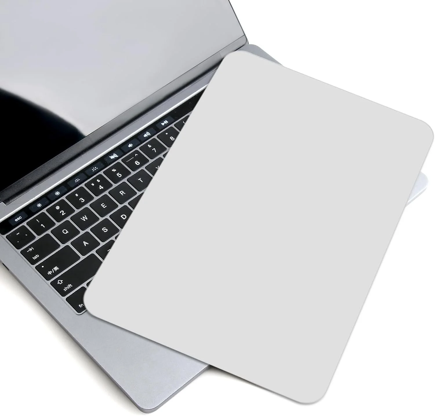 پارچه پوشش صفحه کلید لپ تاپ، پارچه محافظ صفحه کلید، آستر میکروفیبر بادوام و مقاوم در برابر پارگی و پارچه تمیز کننده، سازگار با مک بوک پرو 15 اینچ / 16 اینچ