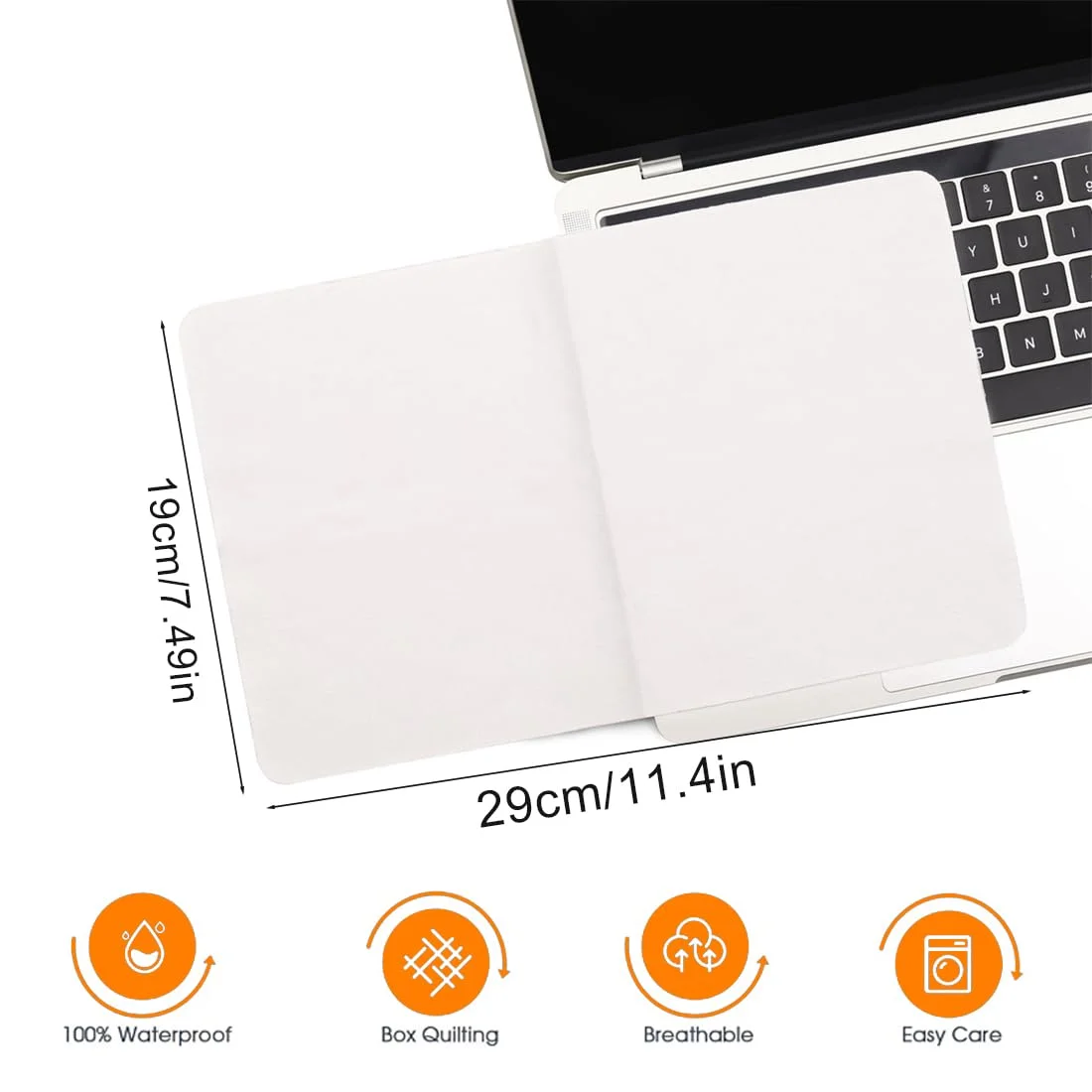 دستمال تمیز کننده صفحه نمایش برای محافظت از صفحه در برابر آلودگی روی صفحه کلید لپ تاپ، سازگار با لپ تاپ 13 و 14 اینچ