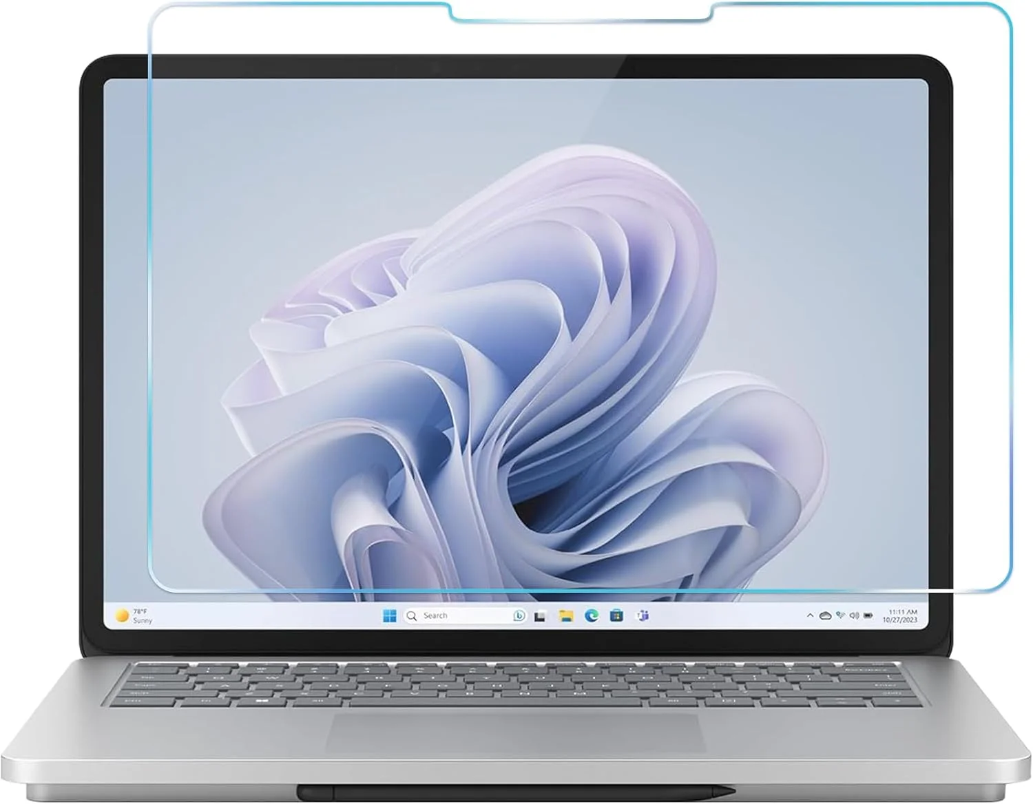 محافظ صفحه نمایش شیشه ای حرارت دیده ProCase، مناسب برای مایکروسافت Surface Laptop Studio 2 (مدل 2023) / Surface Laptop Studio (مدل 2021) 14.4 اینچی، محافظ صفحه نمایش فوق العاده شفاف