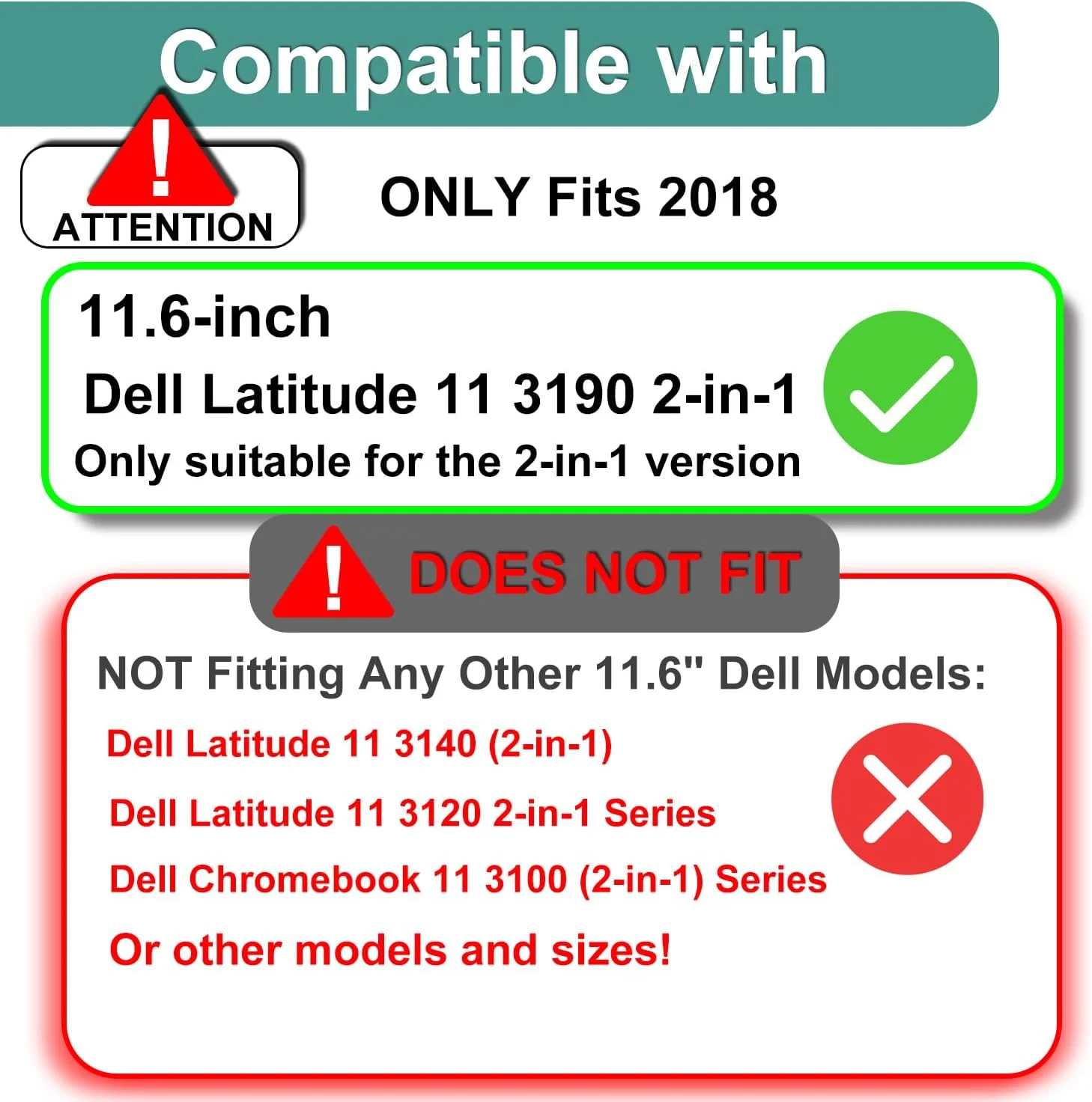 محافظ صفحه نمایش مات ضد اثر انگشت KEANBOLL (بسته 3 عددی) طراحی شده برای لپ تاپ لمسی 11.6 اینچی Dell Latitude 3190 2-in-1