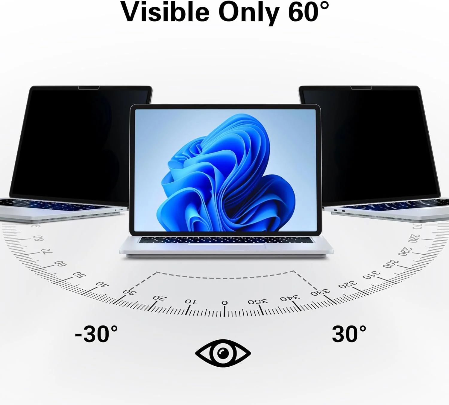 محافظ صفحه نمایش حریم خصوصی FILMEXT برای مایکروسافت سرفیس لپ تاپ استودیو 2/1 14.4 اینچ (مدل 2029/1964)، فیلتر ضد جاسوسی ضد تابش نور (محافظ صفحه نمایش حریم خصوصی برای سرفیس لپ تاپ استودیو 2/1 14.4 اینچ)