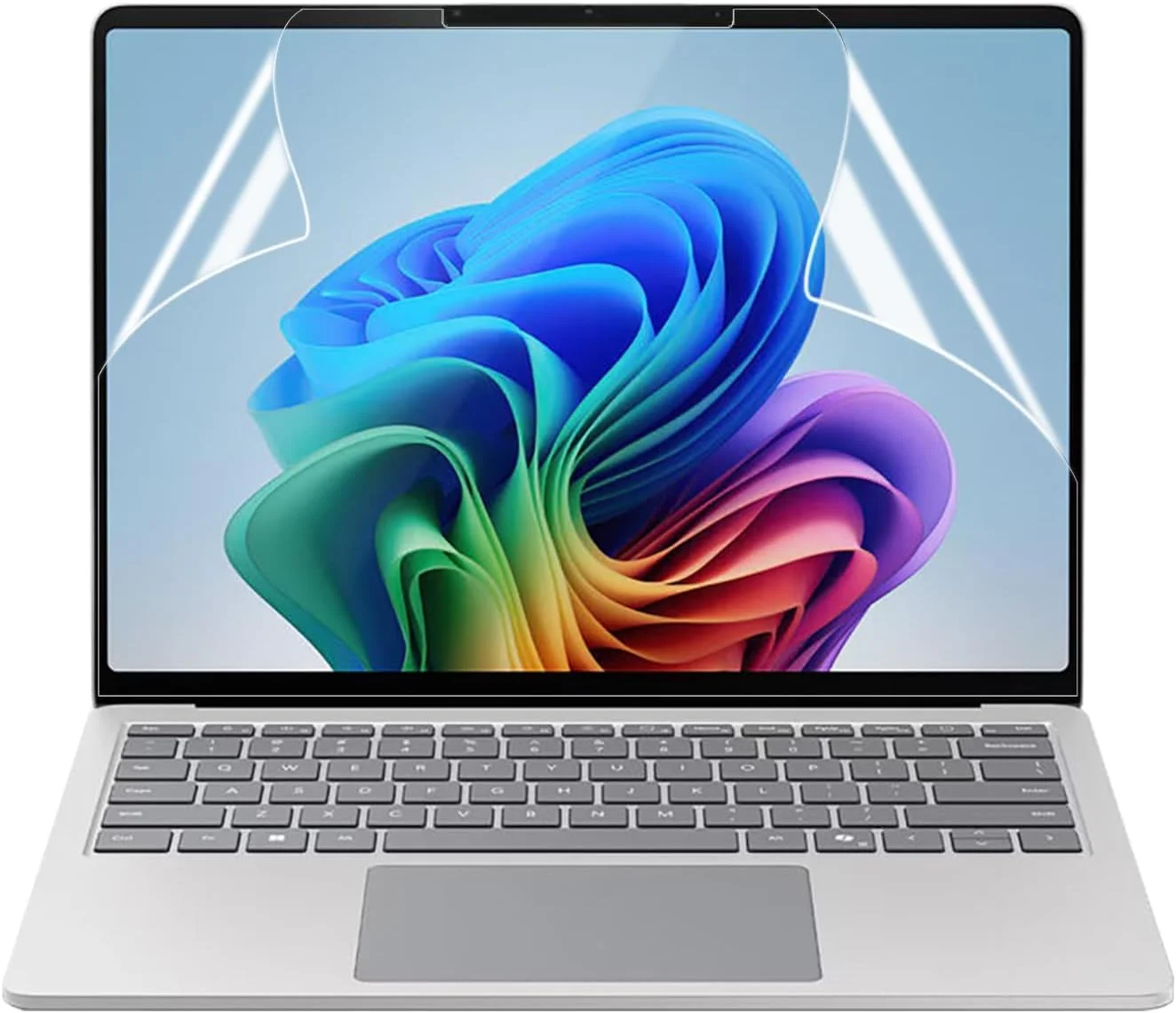 محافظ صفحه نمایش 2 عددی برای لپ تاپ 7 مایکروسافت سرفیس 13.8 اینچی، مقاوم در برابر خراش، وضوح بالا، محافظ شفاف ضد خش سازگار با لپ تاپ 7 سرفیس 13.8 اینچی 2024، فوق العاده نازک