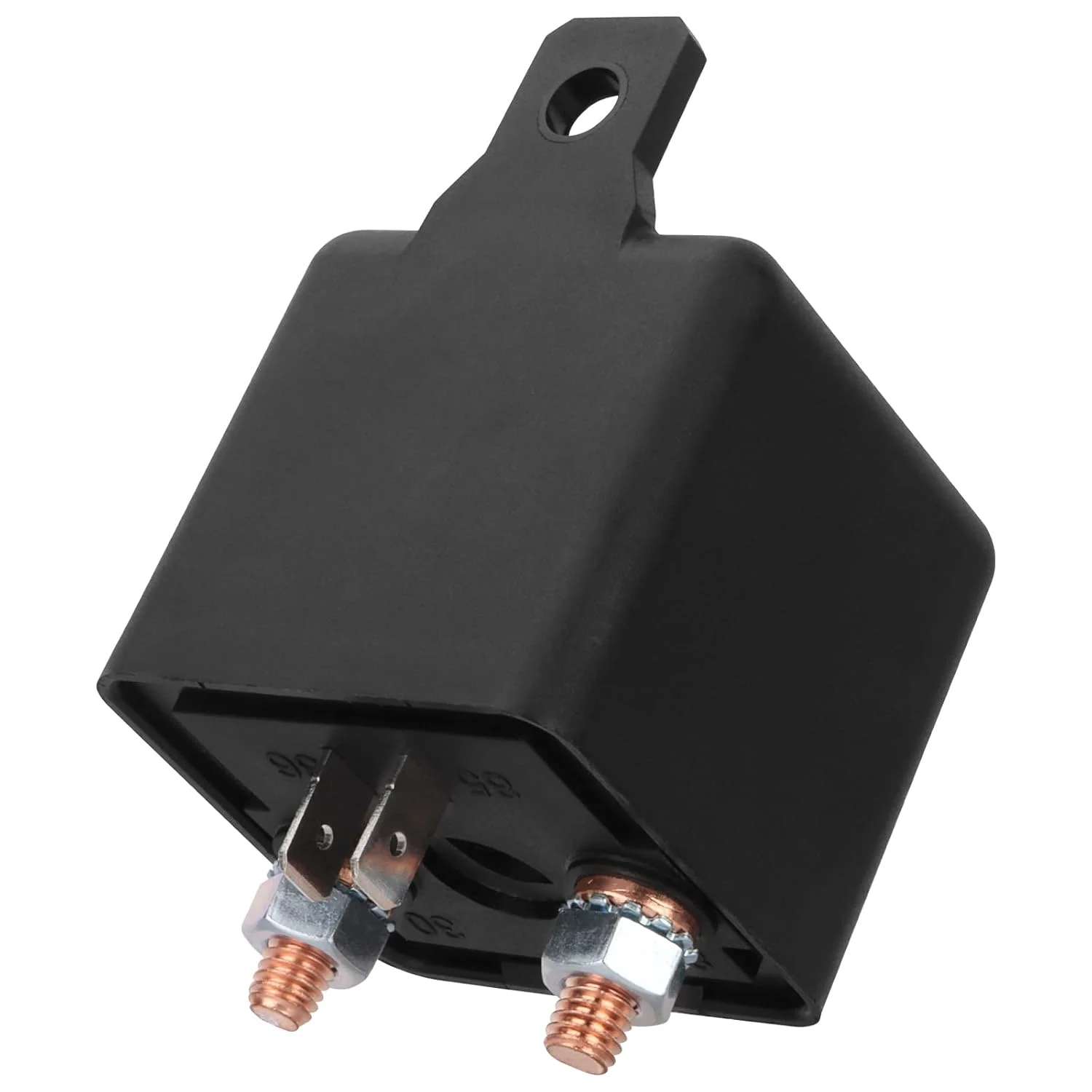 بسته 10 عددی رله استارتر، 24 ولت 200 آمپر، 4 پین SPST، رله کار مداوم، رله کنترل باتری خودرو، رله استارت جریان سنگین خودرو (10 عدد)