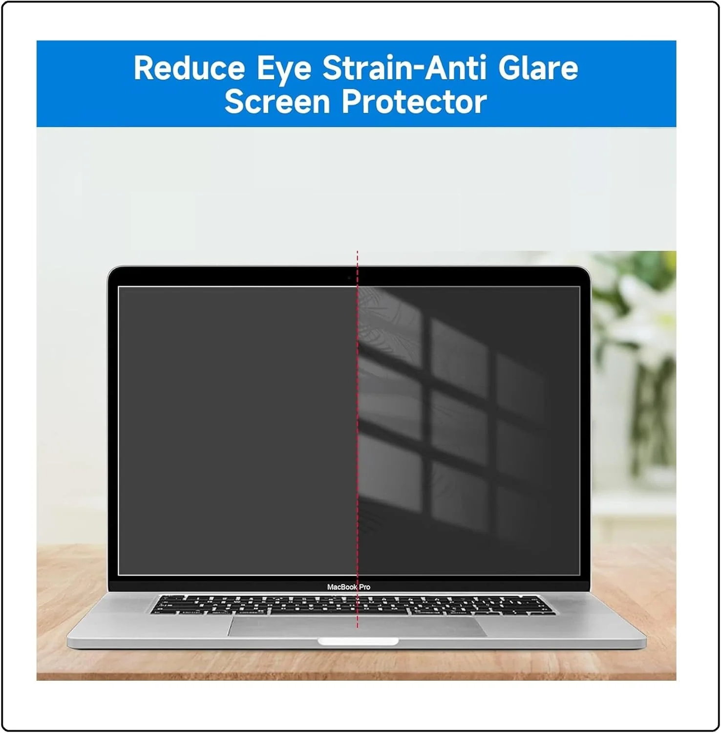 محافظ صفحه نمایش مات لپ تاپ eTECH مناسب برای مک بوک پرو 13 اینچ (2016/2022-M1-M2) و مک بوک ایر 13 اینچ (2018-2021/M1) - محافظت از چشم، ضد بازتاب نور و ضد اثر انگشت - شفاف