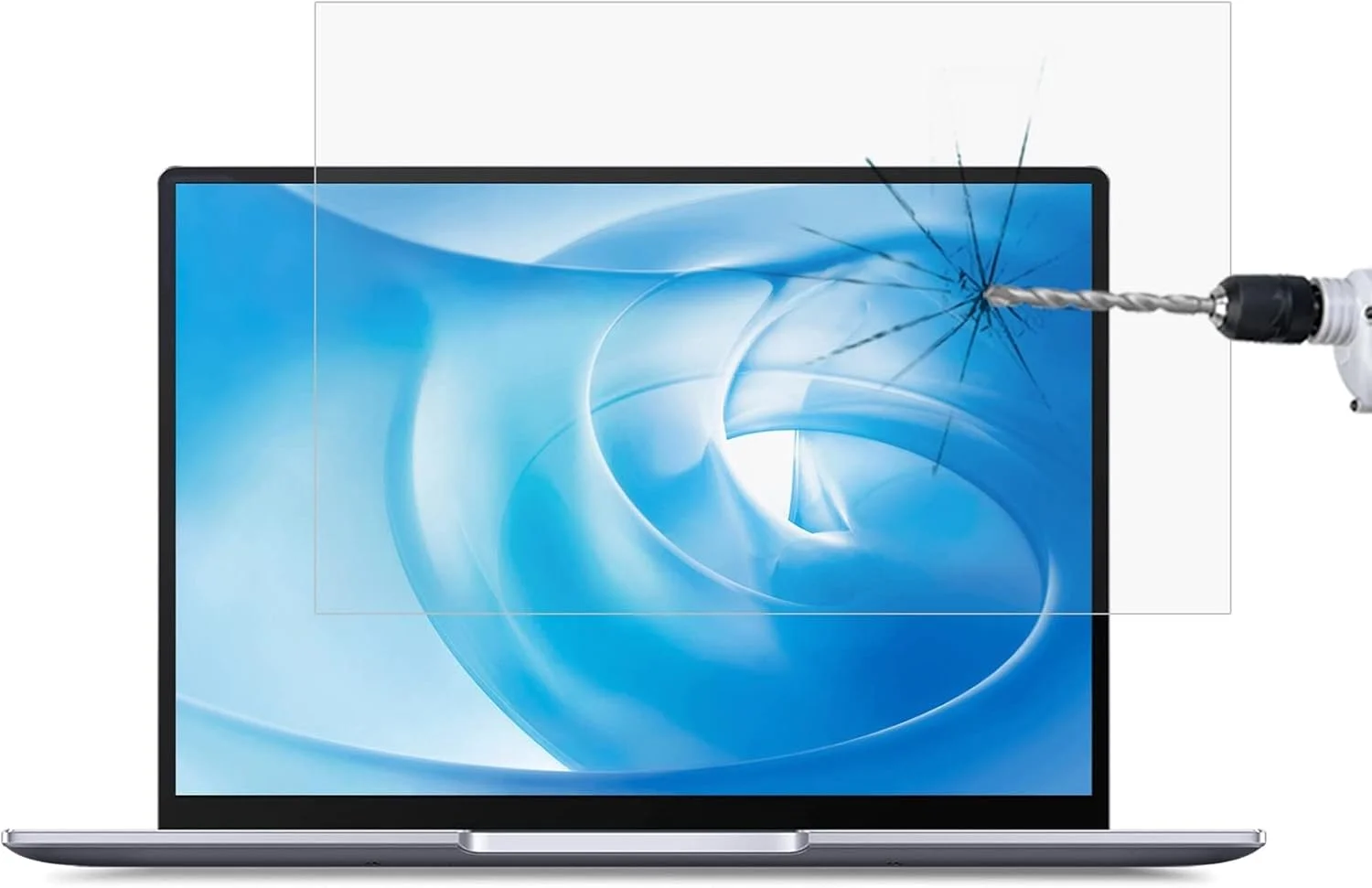 محافظ صفحه نمایش شیشه ای سخت شده HD برای لپ تاپ هوآوی MateBook 14 2021 سایز 14 اینچ