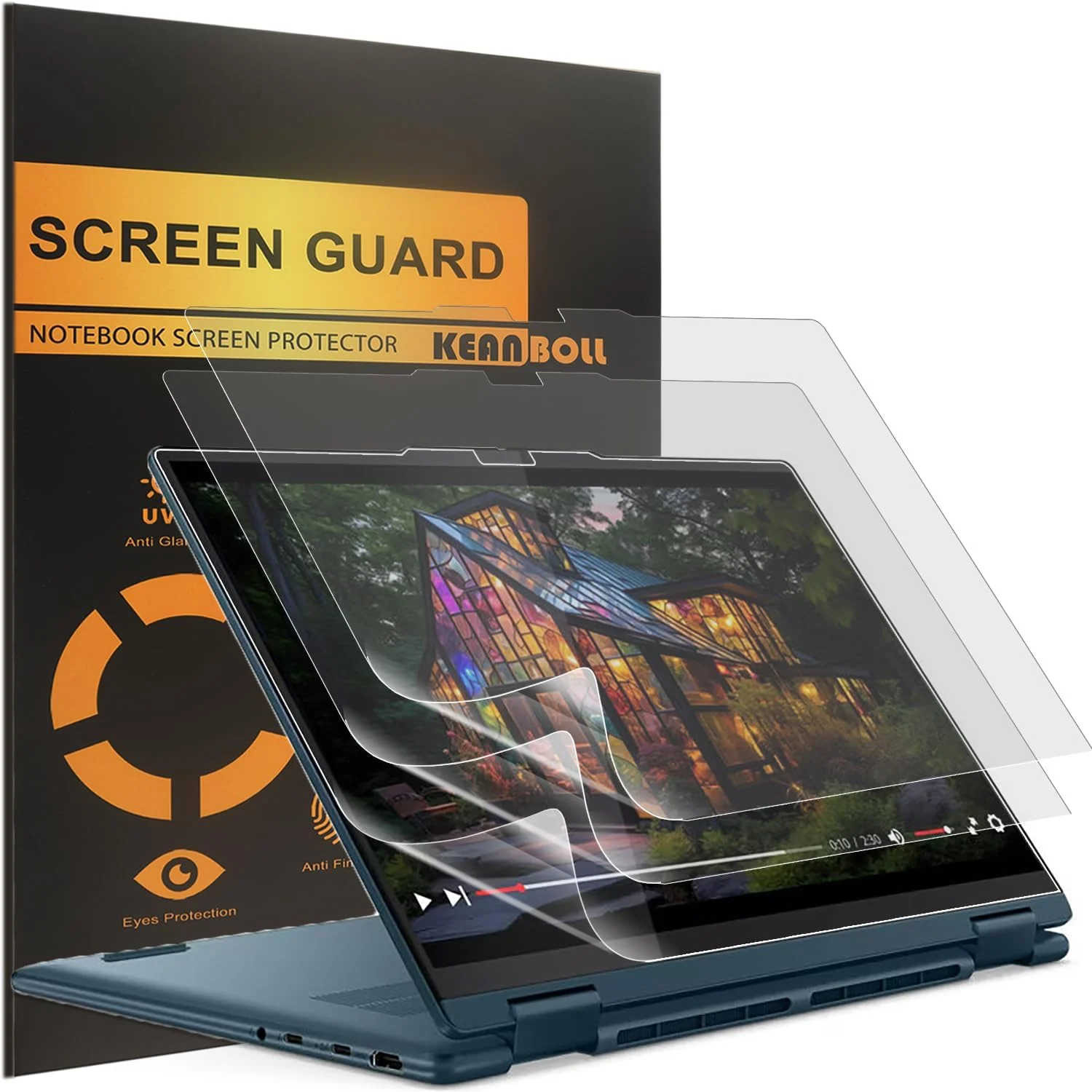 محافظ صفحه نمایش 3 عددی KEANBOLL طراحی شده برای لپ تاپ لمسی 2 در 1 لنوو یوگا 7 / 7i 14 اینچی (مدل های 14IML9/14AHP9/14ARP8/14IRL8)، ضد تابش نور و ضد اثر انگشت (مات) محافظ صفحه نمایش 3 عددی KEANBOLL طراحی شده برای لپ تاپ لمسی 2 در 1 لنوو یوگا 7 / 7i 14 اینچی (مدل های 14IML9/14AHP9/14ARP8/14IRL8)، ضد تابش نور و ضد اثر انگشت (مات)