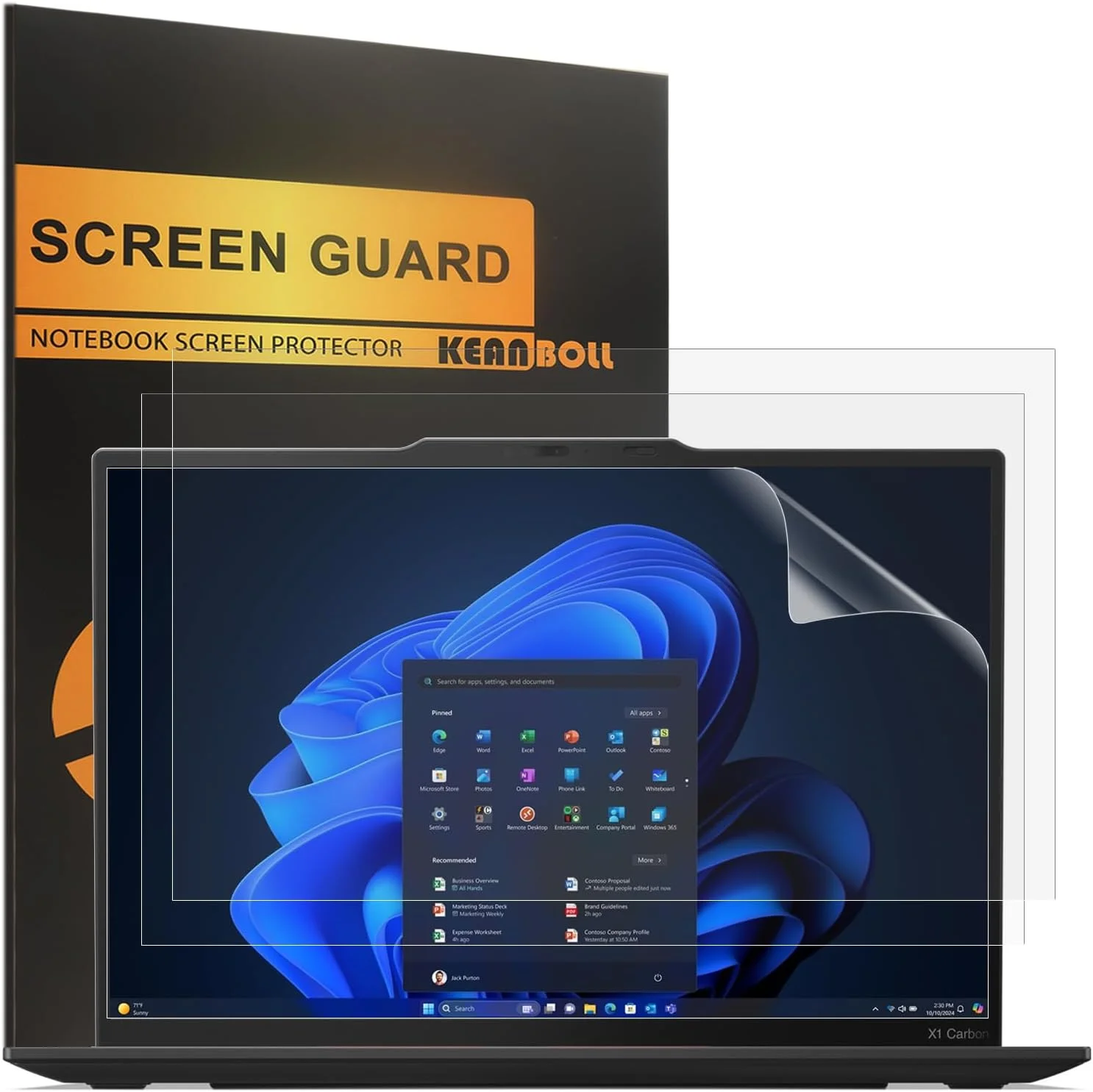 محافظ صفحه نمایش ضد بازتاب نور KEANBOLL بسته 3 عددی برای لپ تاپ 14 اینچی Lenovo ThinkPad X1 Carbon Gen 13/Gen 12/Gen 11/Gen 10/Gen 9، ضد اثر انگشت (مات) محافظ صفحه نمایش ضد بازتاب نور KEANBOLL بسته 3 عددی برای لپ تاپ 14 اینچی Lenovo ThinkPad X1 Carbon Gen 13/Gen 12/Gen 11/Gen 10/Gen 9، ضد اثر انگشت (مات)