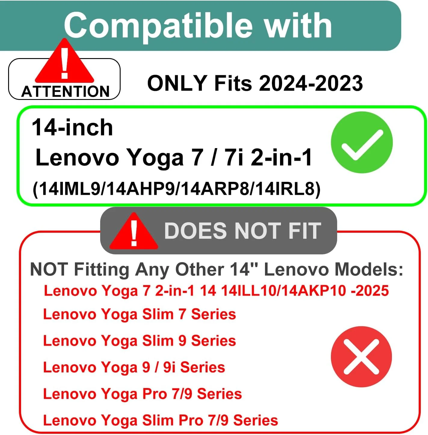 محافظ صفحه نمایش 3 عددی KEANBOLL طراحی شده برای لپ تاپ لمسی 2 در 1 لنوو یوگا 7 / 7i 14 اینچی (مدل های 14IML9/14AHP9/14ARP8/14IRL8)، ضد تابش نور و ضد اثر انگشت (مات)