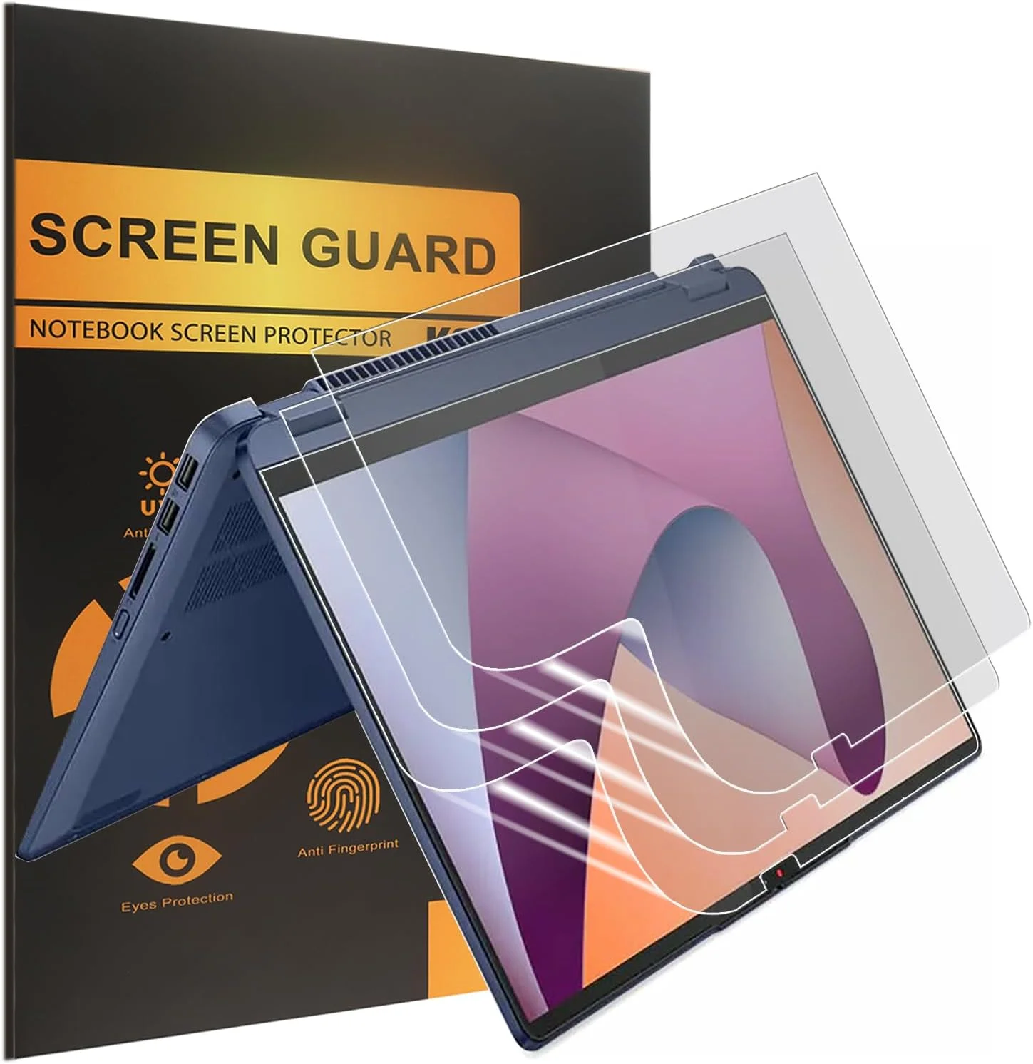 محافظ صفحه نمایش 3 عددی KEANBOLL طراحی شده برای لپ تاپ لمسی 2 در 1 لنوو IdeaPad Flex 5 / 5i 14 و لنوو IdeaPad 5 / 5i / 5x 14 (14 اینچ)، ضد تابش نور و ضد اثر انگشت (مات) محافظ صفحه نمایش 3 عددی KEANBOLL طراحی شده برای لپ تاپ لمسی 2 در 1 لنوو IdeaPad Flex 5 / 5i 14 و لنوو IdeaPad 5 / 5i / 5x 14 (14 اینچ)، ضد تابش نور و ضد اثر انگشت (مات)