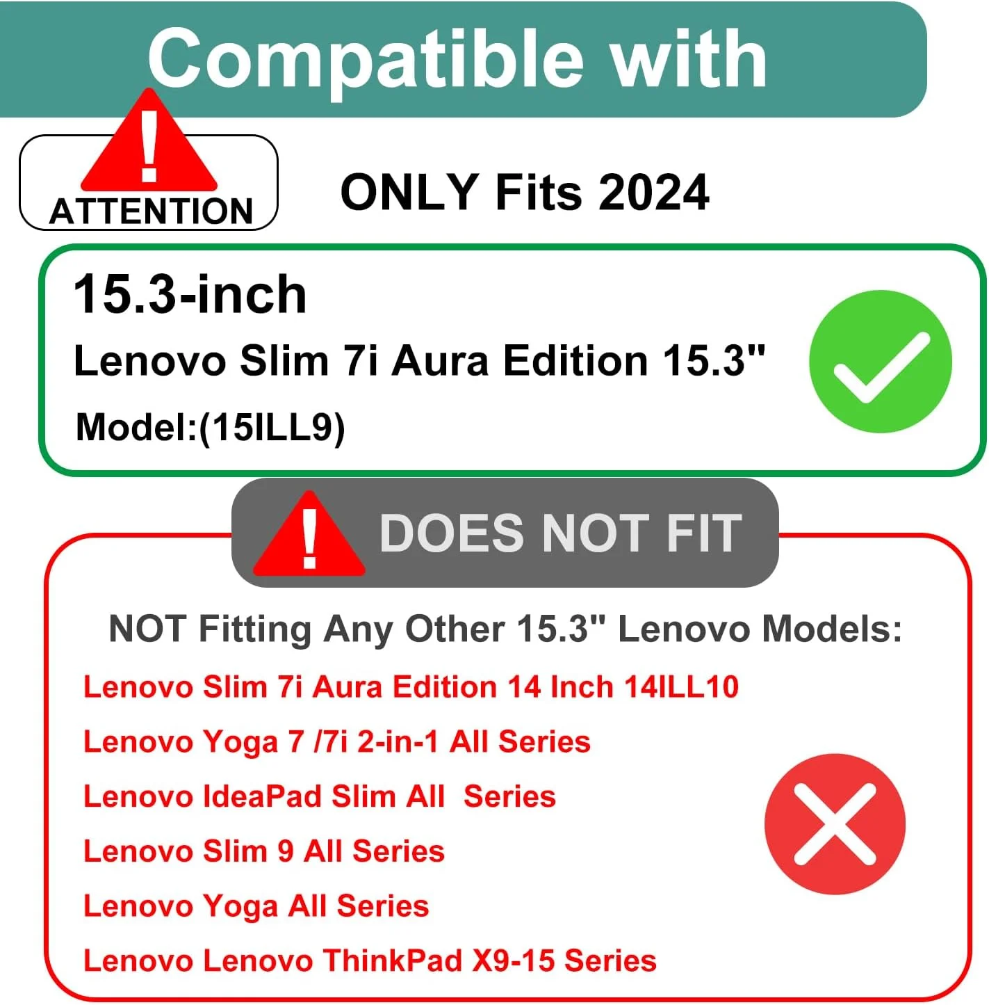 محافظ صفحه نمایش 3 عددی KEANBOLL طراحی شده برای لپ تاپ Lenovo Slim 7i Aura Copilot+ 15.3 اینچ (15ILL9)، ضد انعکاس نور و ضد اثر انگشت (مات)
