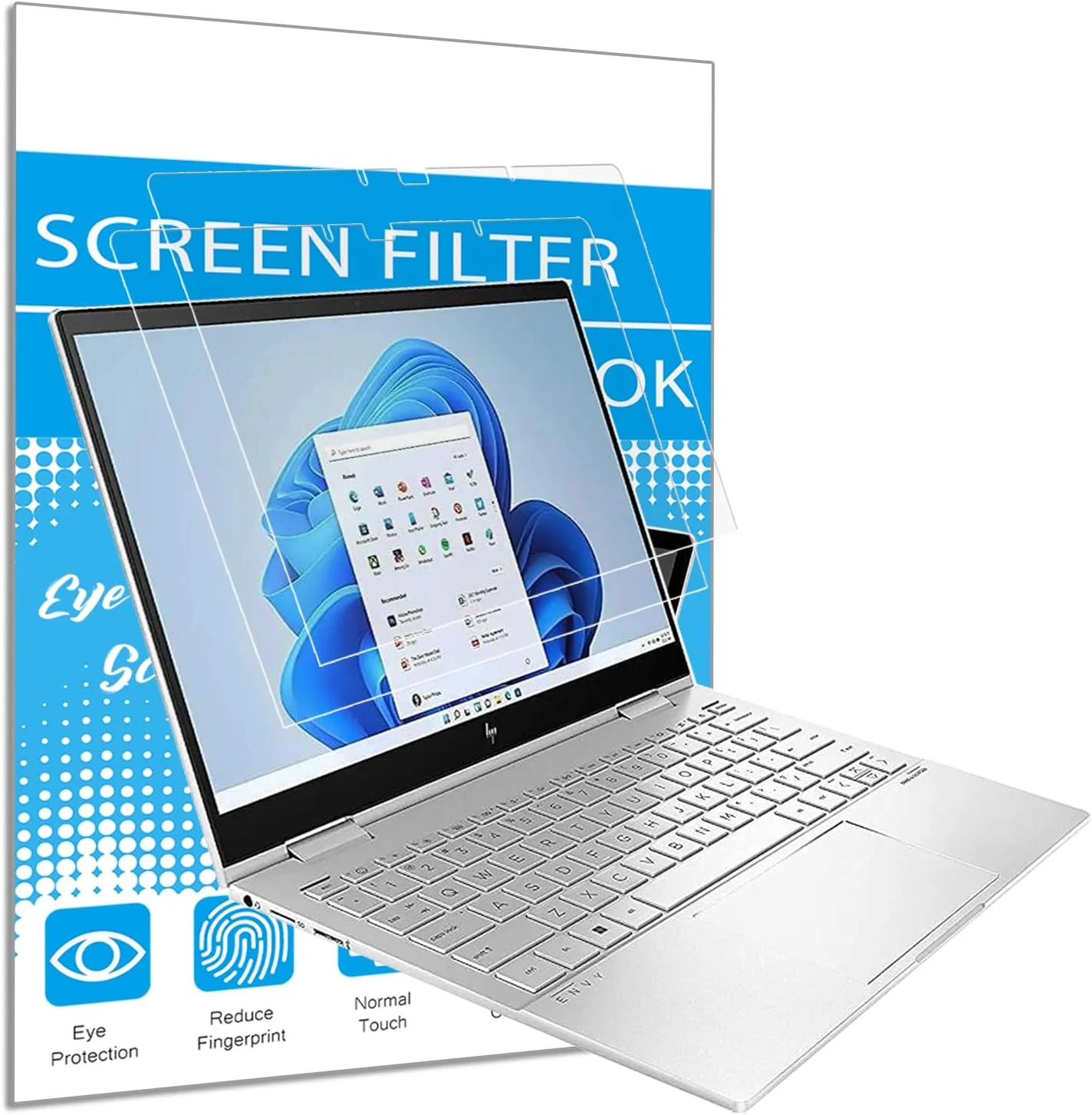 محافظ صفحه نمایش مات ضد انعکاس نور 13.3 اینچی i-Tensodo، بسته 2 عددی، برای لپ تاپ های سری HP Envy X360 13-bf 13t-bf 2-in-1 با صفحه لمسی 13.3 اینچی (11.45 x 7.99 اینچ)، فیلتر ضد انعکاس نور محافظ چشم محافظ صفحه نمایش مات ضد انعکاس نور 13.3 اینچی i-Tensodo، بسته 2 عددی، برای لپ تاپ های سری HP Envy X360 13-bf 13t-bf 2-in-1 با صفحه لمسی 13.3 اینچی (11.45 x 7.99 اینچ)، فیلتر ضد انعکاس نور محافظ چشم