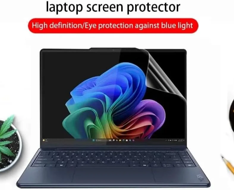 محافظ صفحه نمایش اصلی و ثانویه Gruattreay سازگار با لپ تاپ 2 در 1 Lenovo Yoga Book 9i 14 Gen 10 مدل 2025، محافظ صفحه نمایش دوگانه 14 اینچی با وضوح بالا و مقاوم در برابر خراش